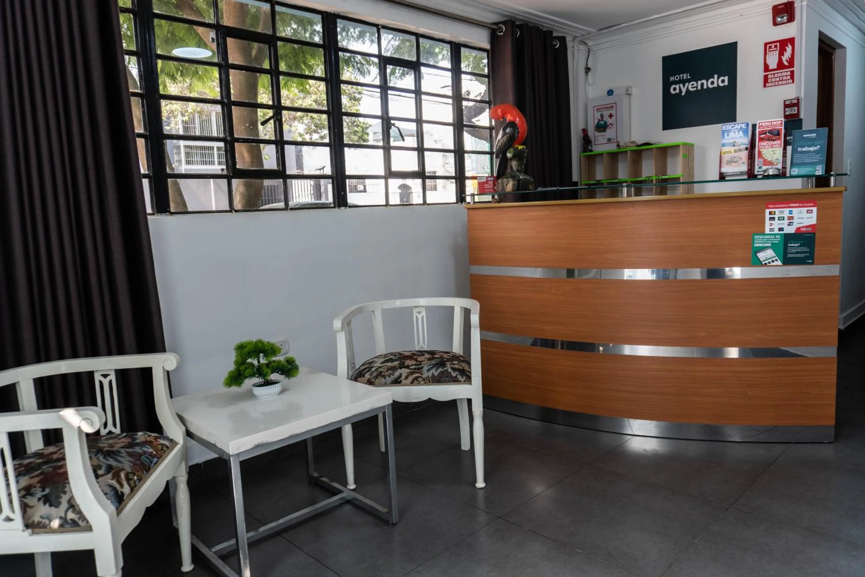Living room in Green House