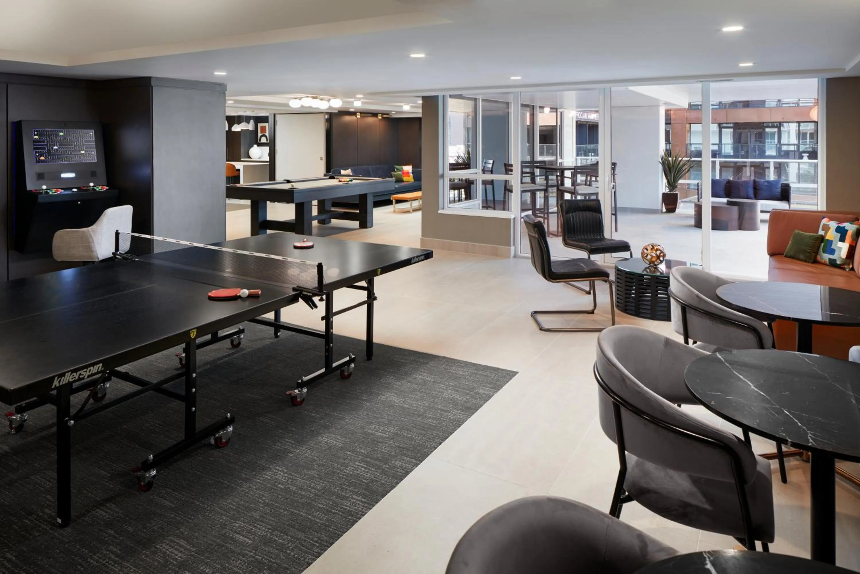 Table tennis in Level Seattle Downtown - South Lake Union