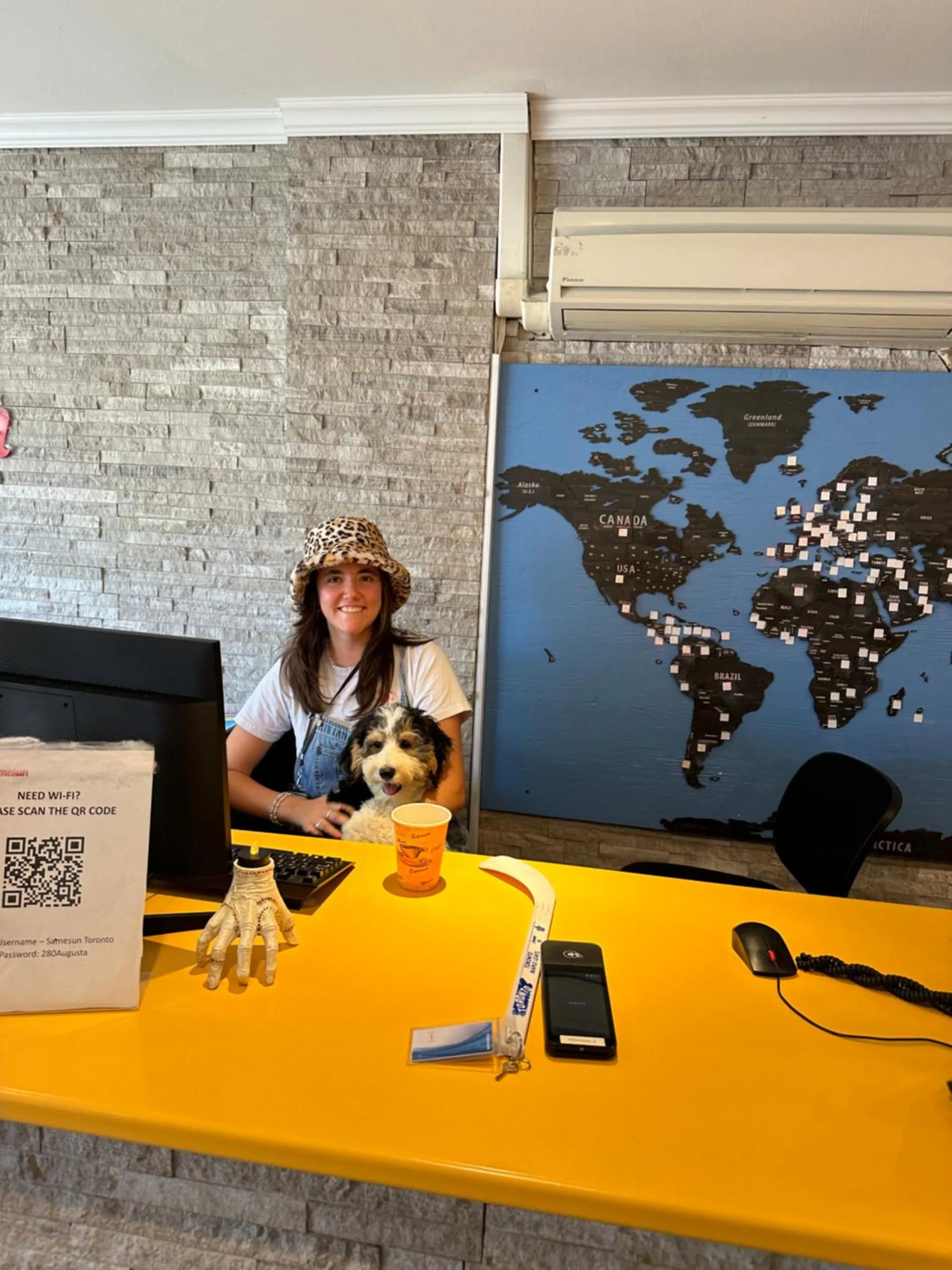 Lobby or reception in Samesun Toronto