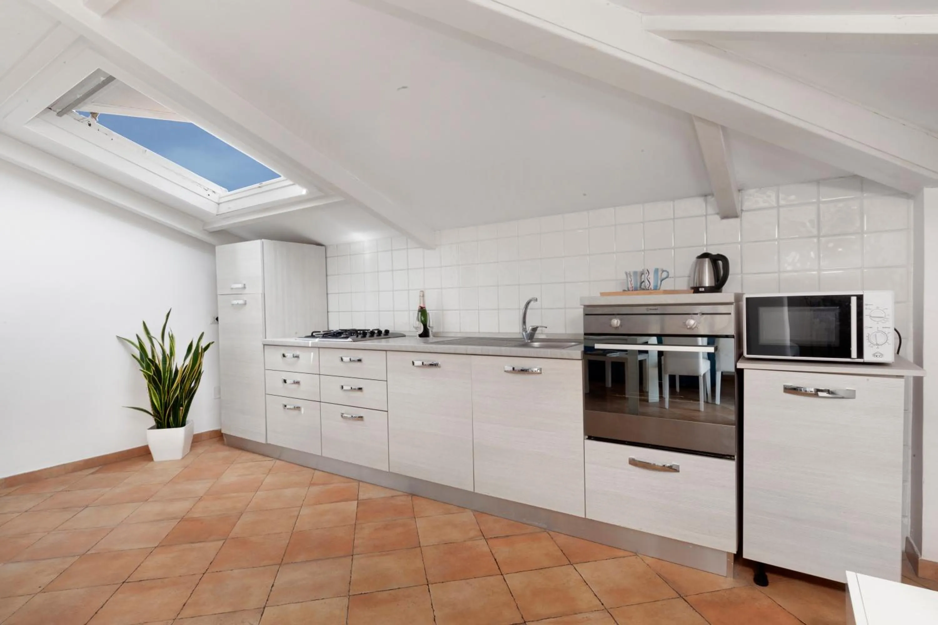 Kitchen or kitchenette in Hotel Tasso Suites & Spa