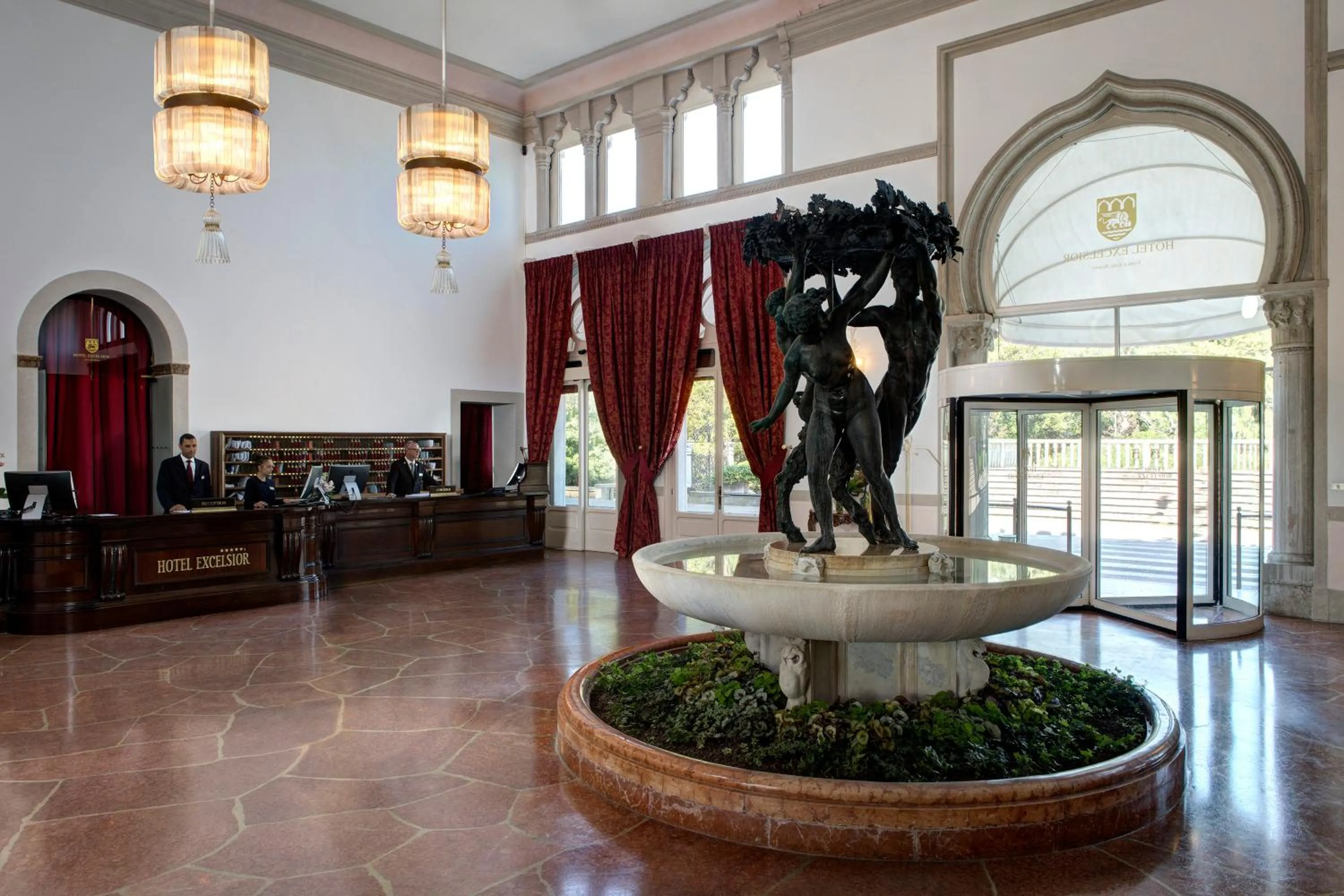 Lobby or reception in Hotel Excelsior Venice