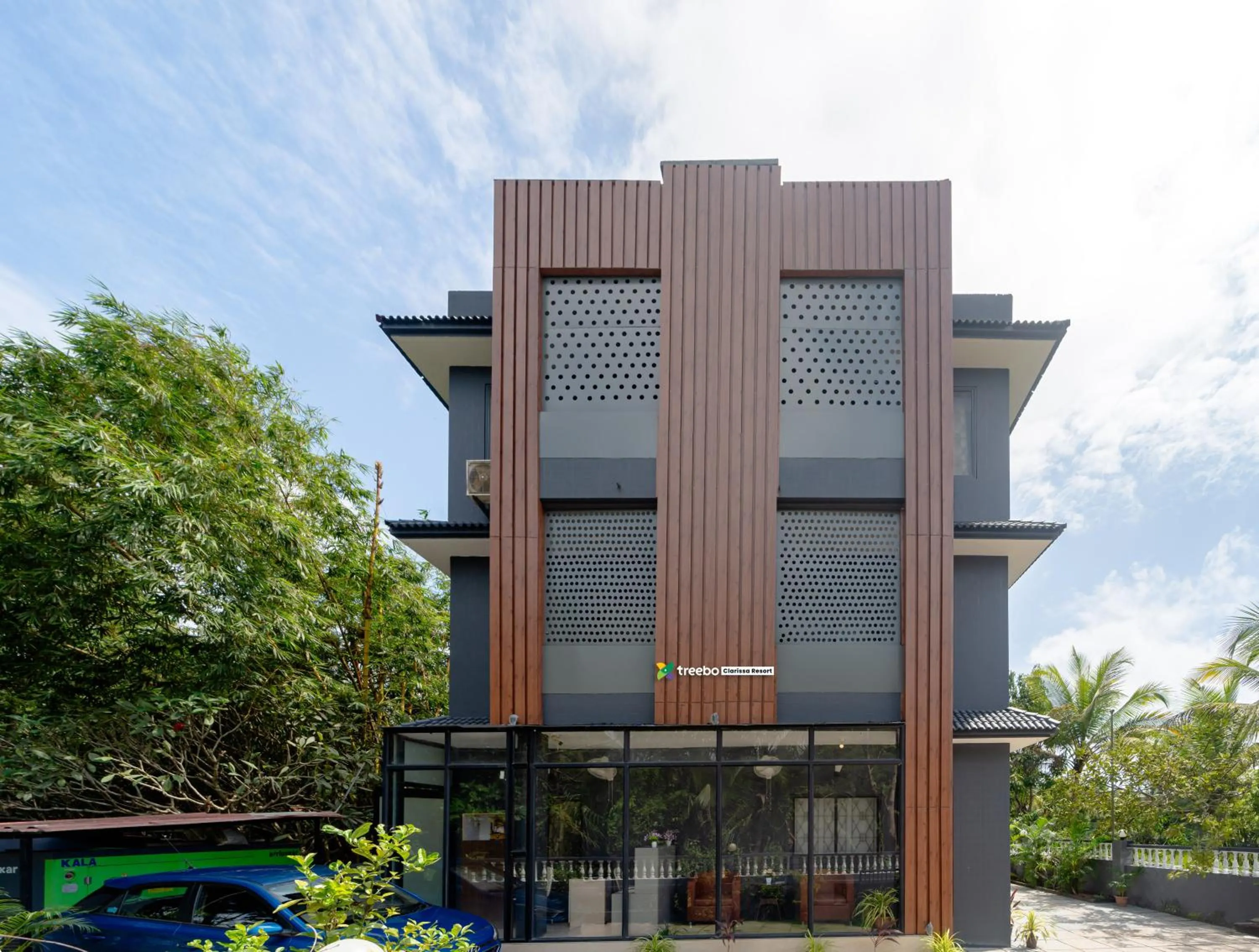 Property building in Treebo Clarissa Resort with Swimming Pool