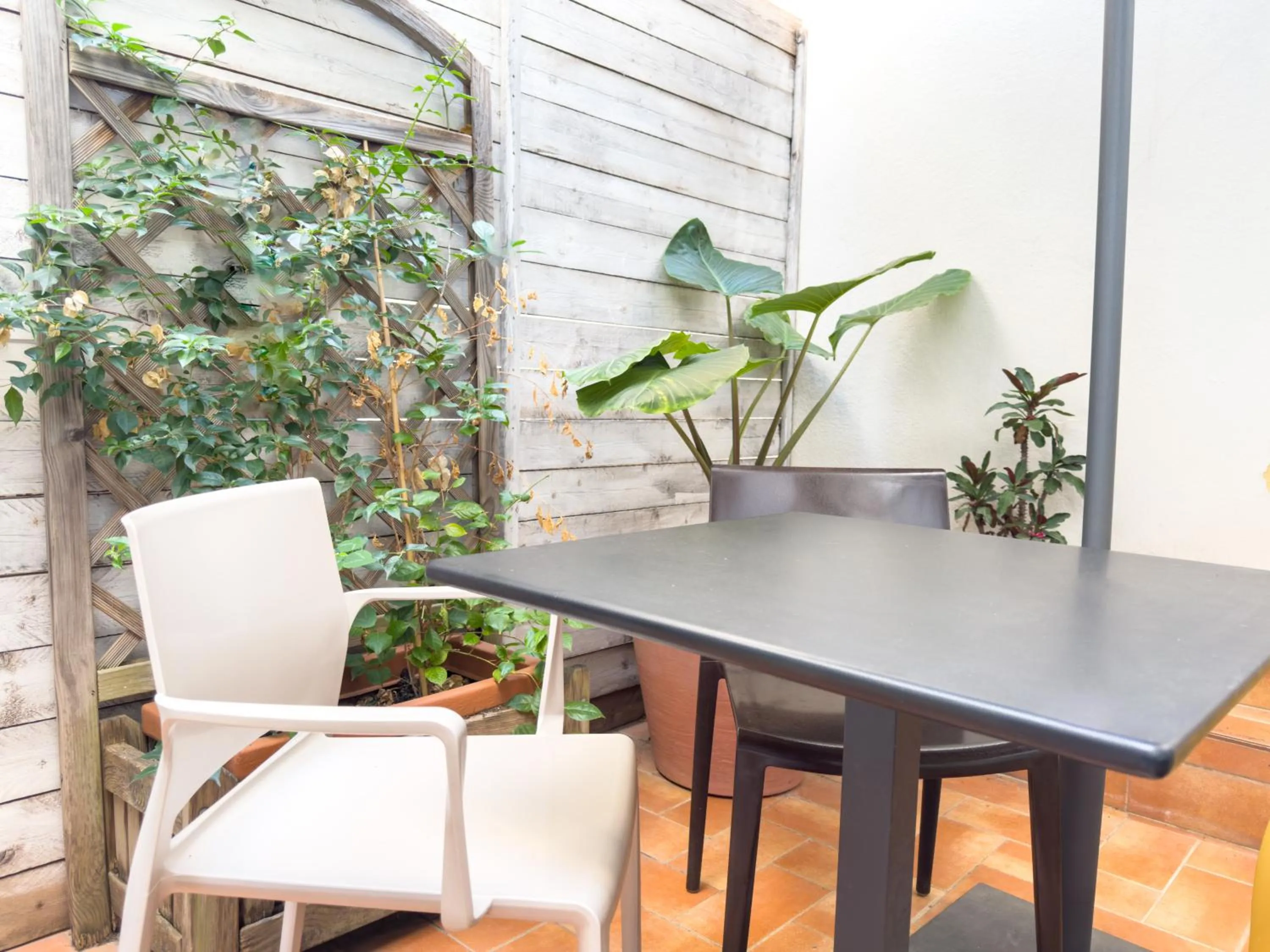 Patio in Boutique B&B Vintage