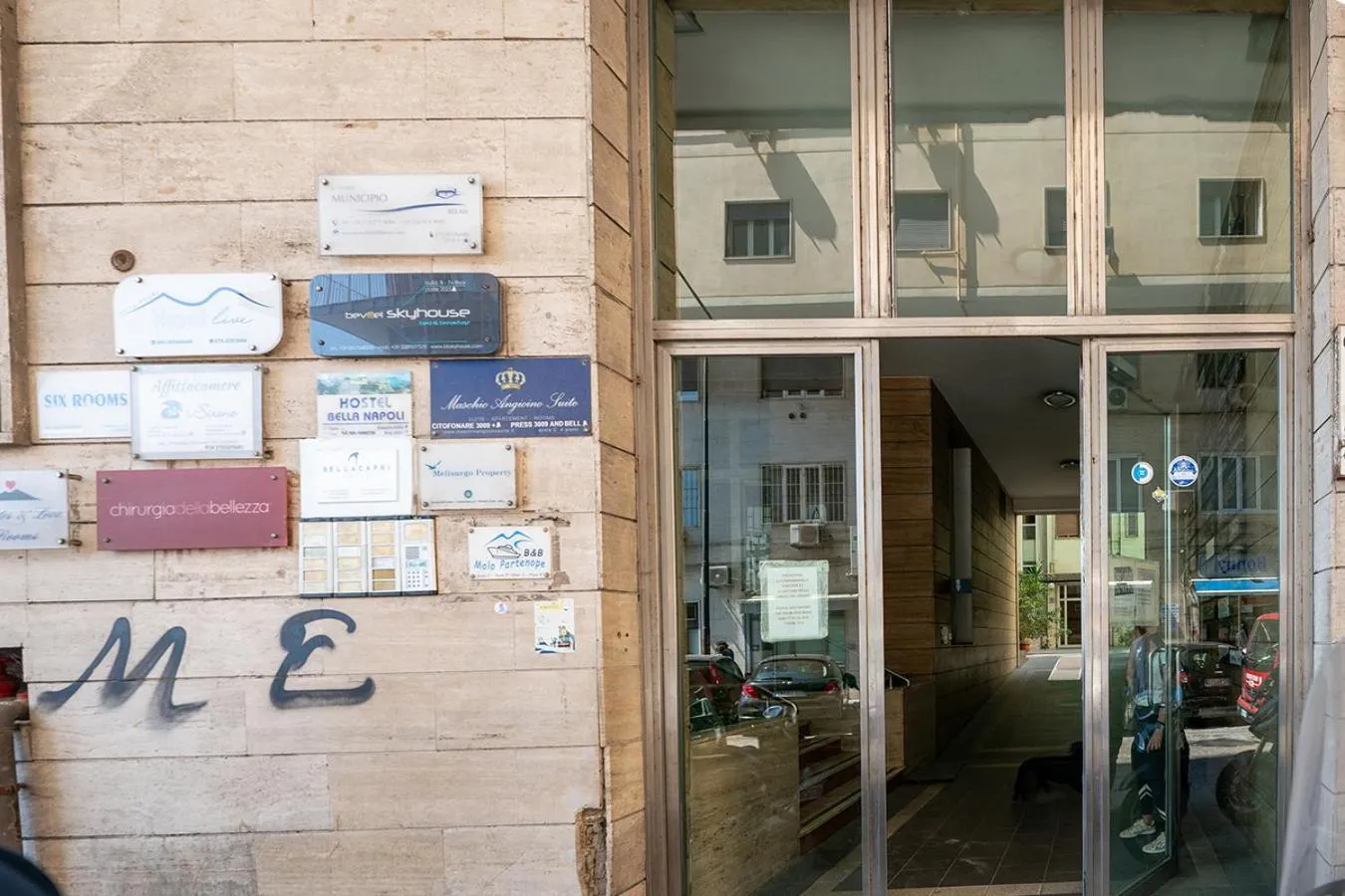 Property building in Mia Suites Hotel Bella Capri