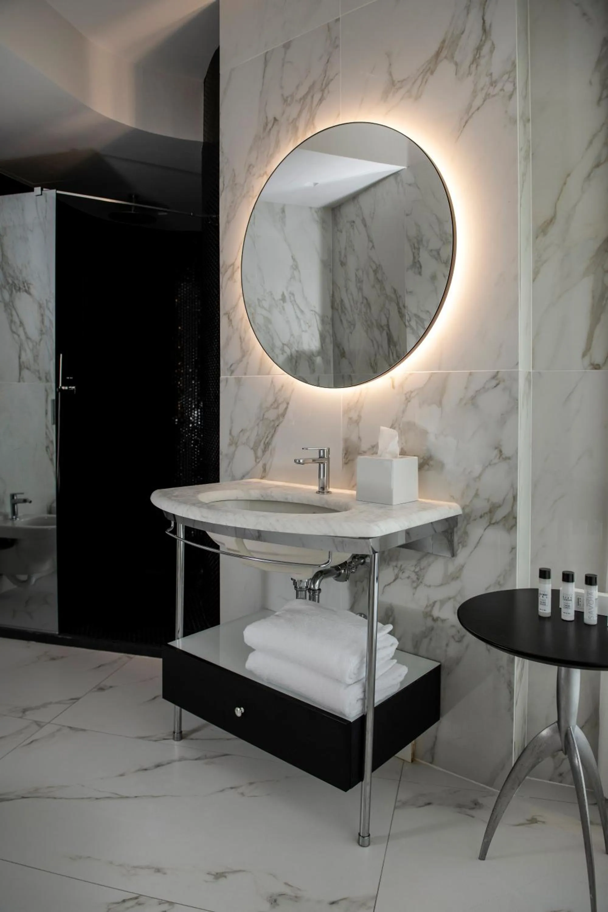 Bathroom in Savoia Hotel Rimini