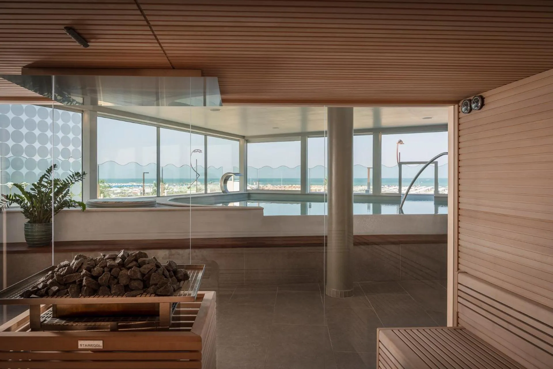 Sauna in Savoia Hotel Rimini