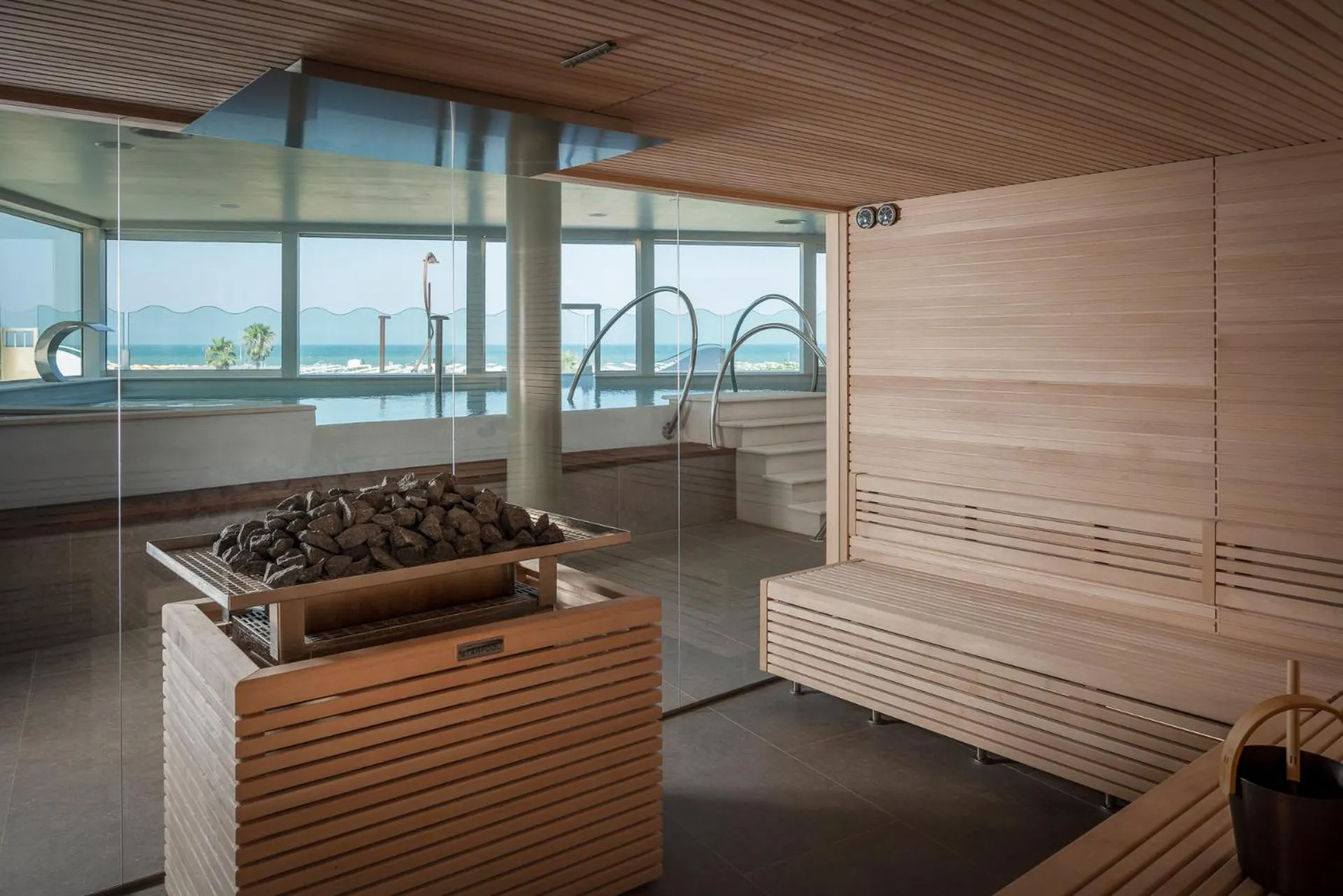 Spa and wellness centre/facilities in Savoia Hotel Rimini