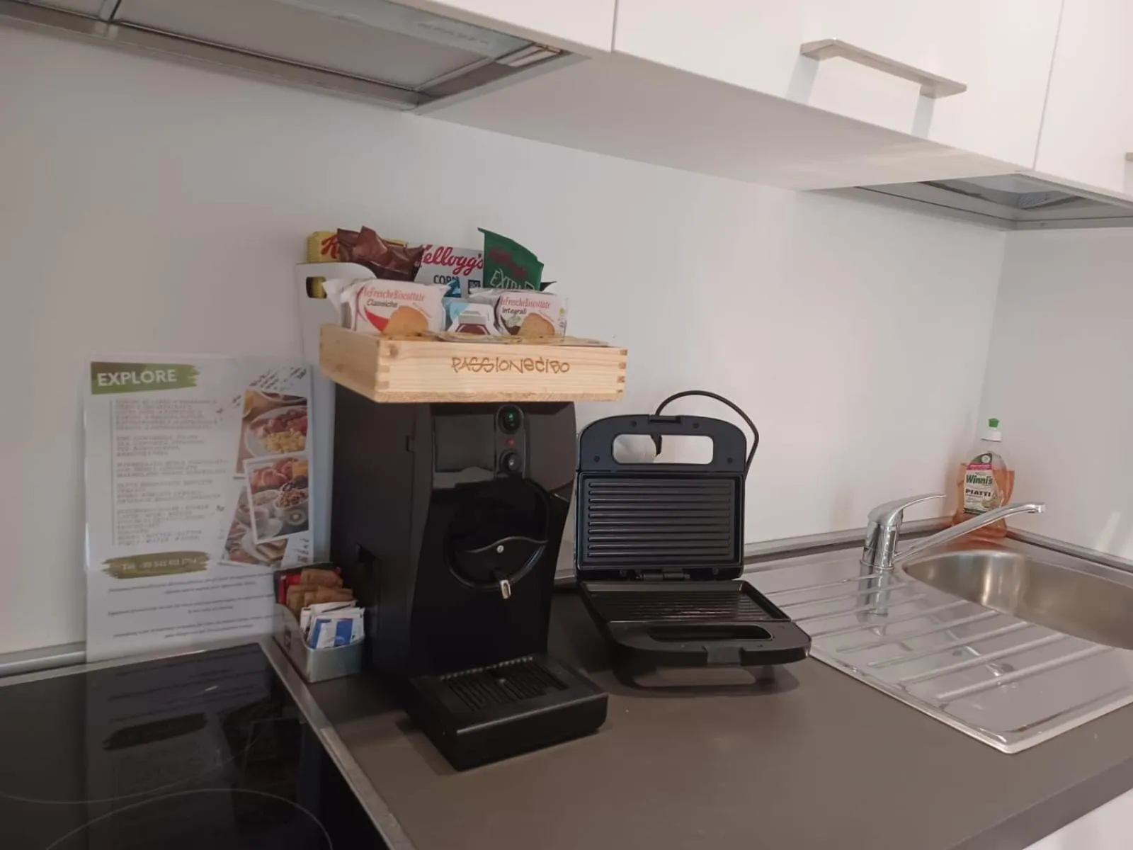 Kitchen or kitchenette in Superior Beach Aparthotel