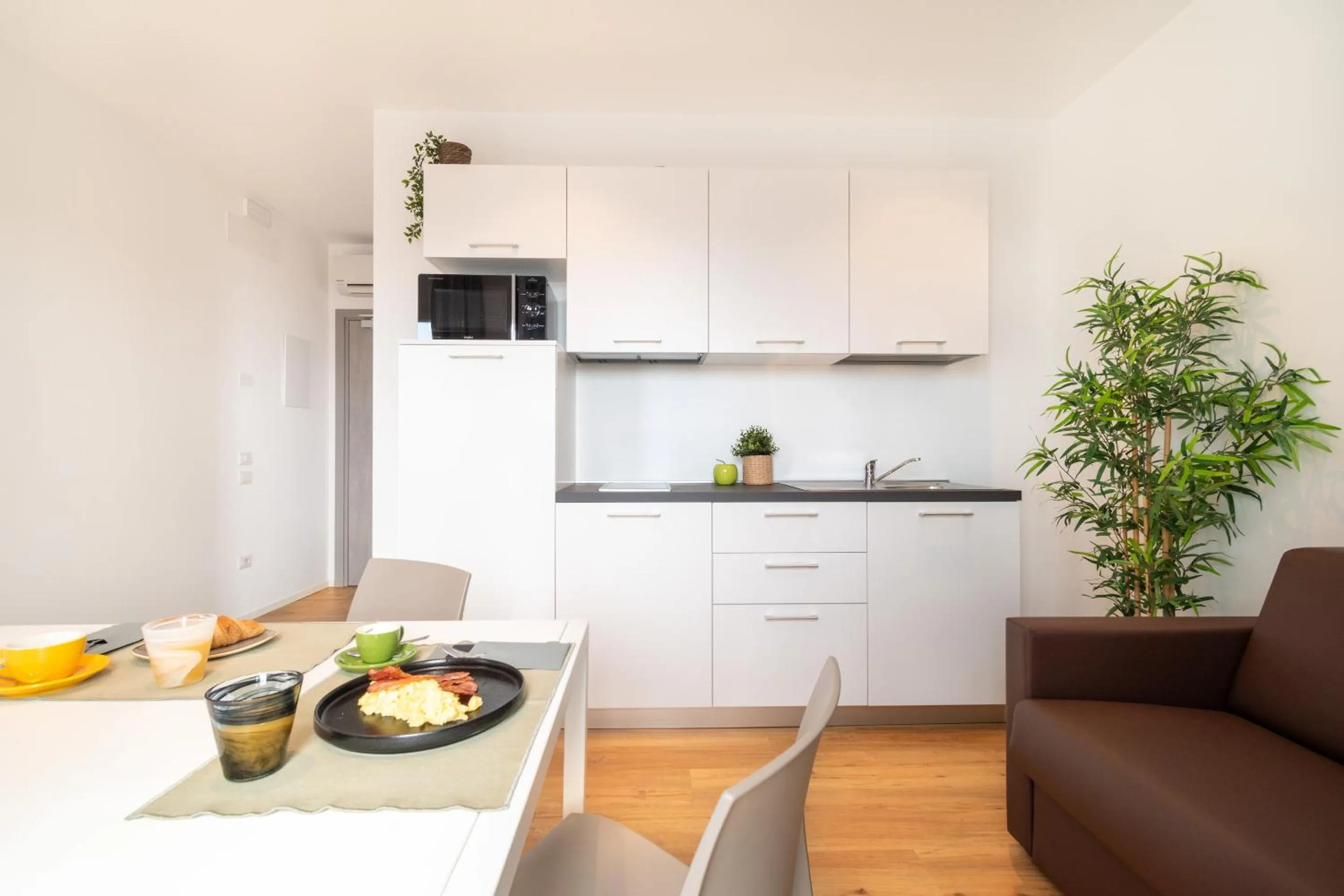 Kitchen or kitchenette in Superior Beach Aparthotel