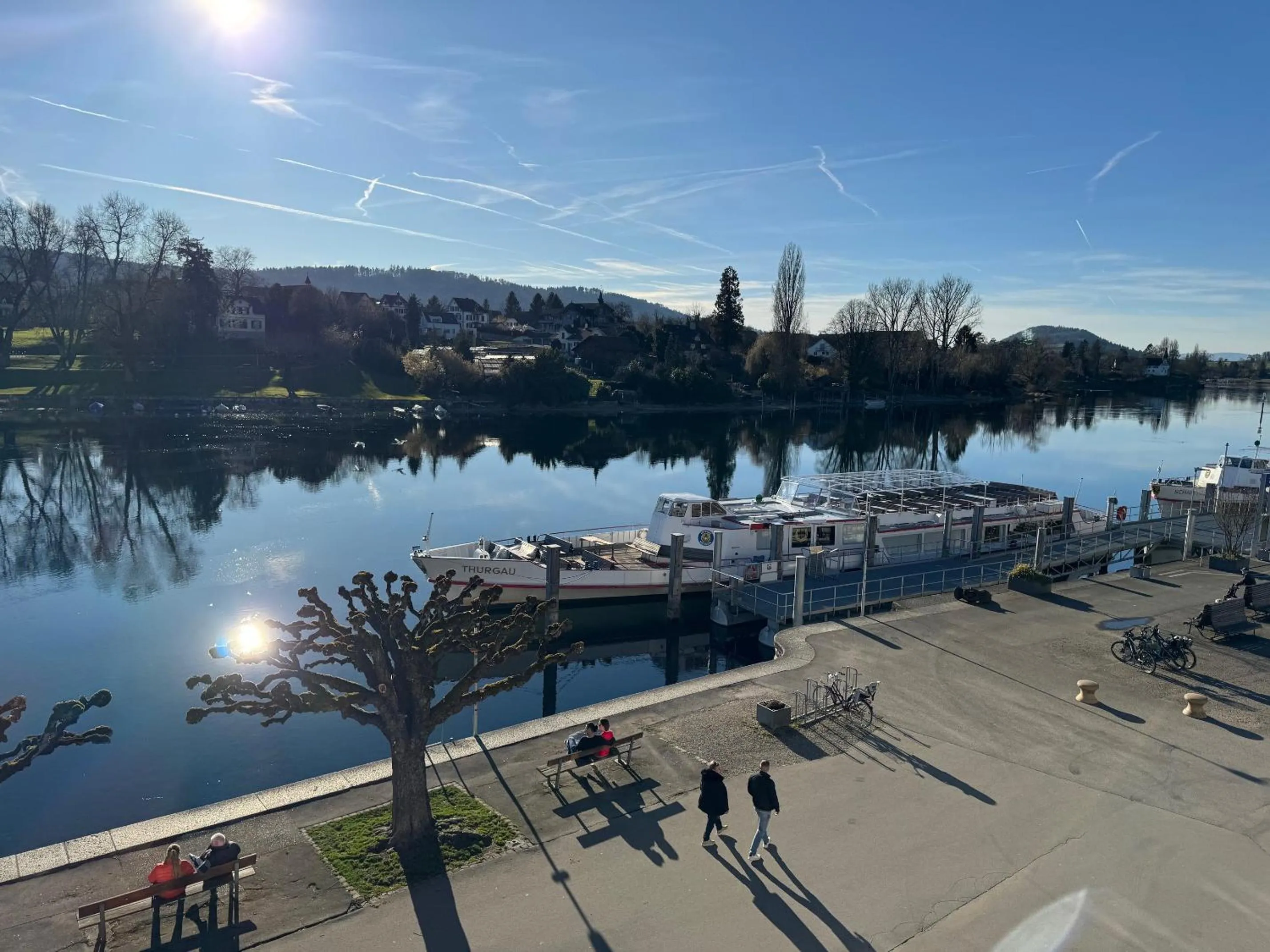 River view in Hotel Rheingerbe