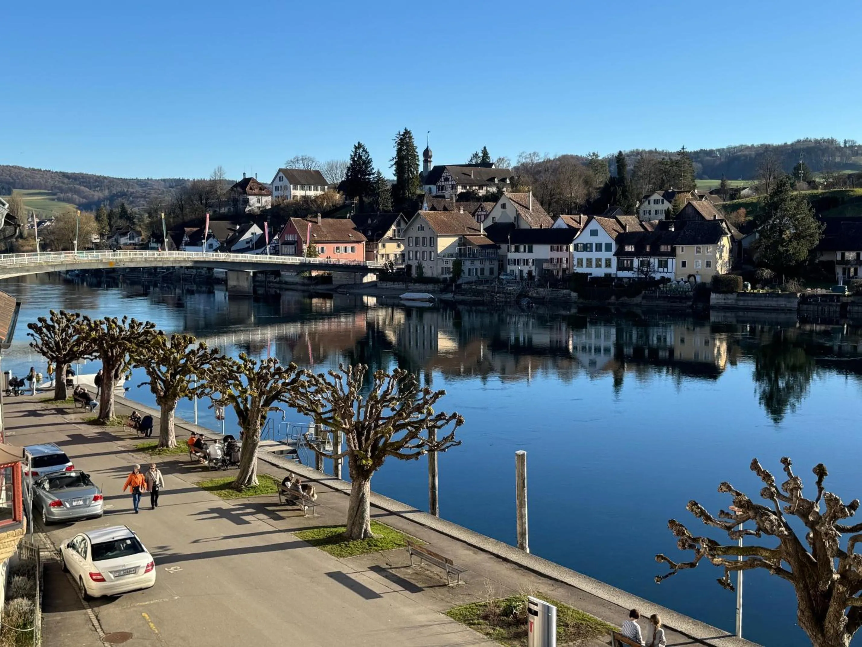 View (from property/room) in Hotel Rheingerbe