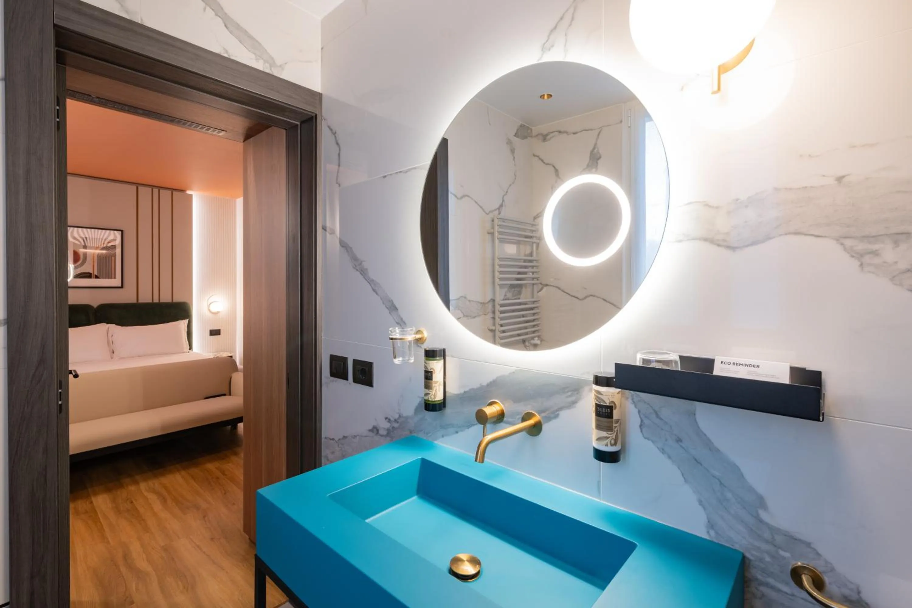 Bed in Hotel Imperial