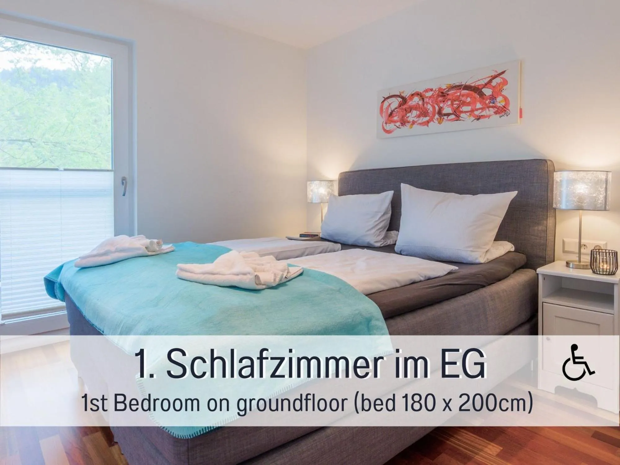 Bed in Dieboldsberg: Sauna | Whirlpool | Kamin | Garten