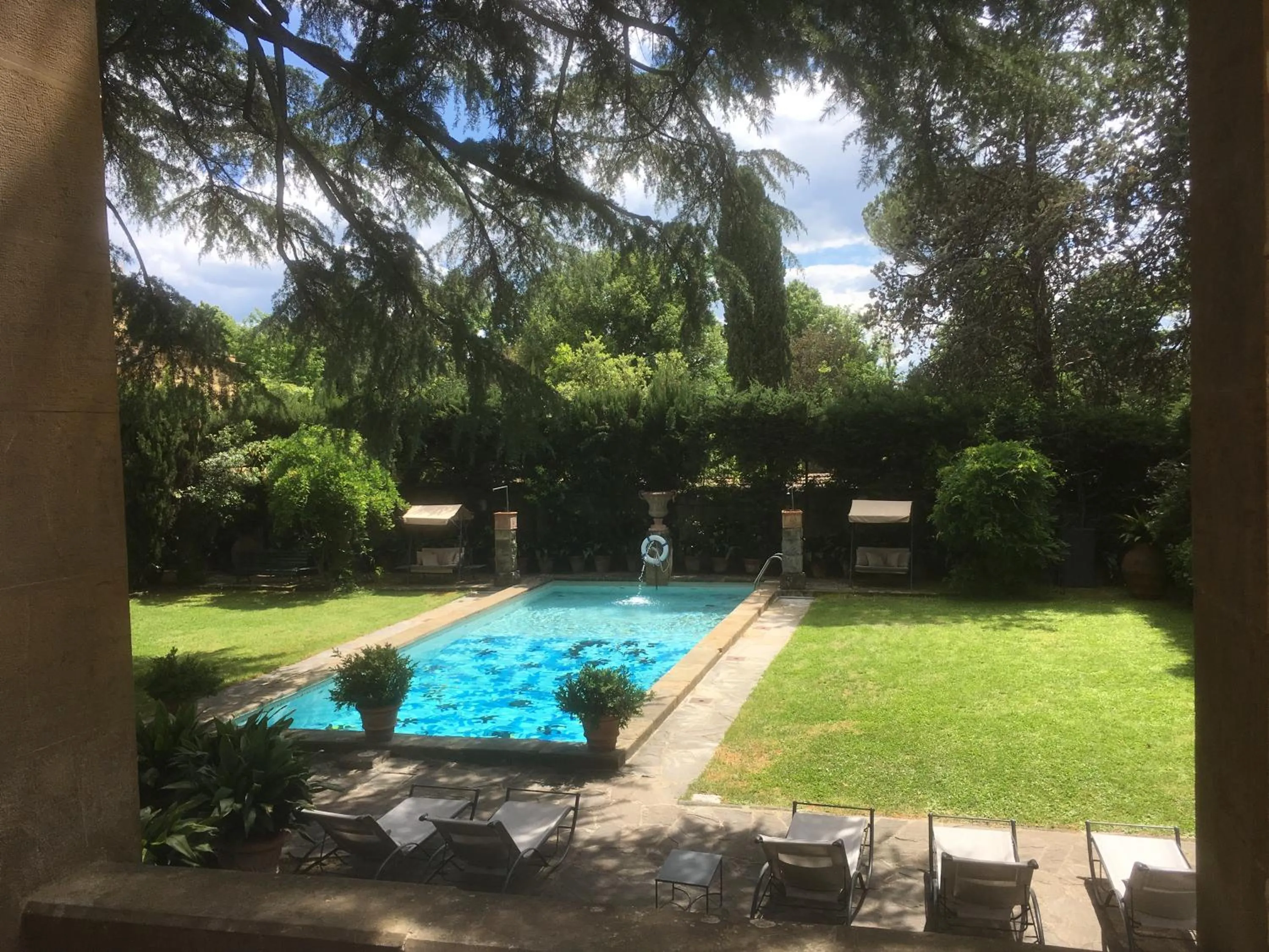 Garden in Park Palace Hotel