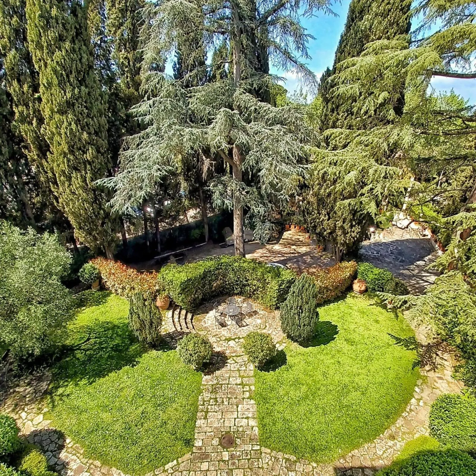 Garden in Park Palace Hotel