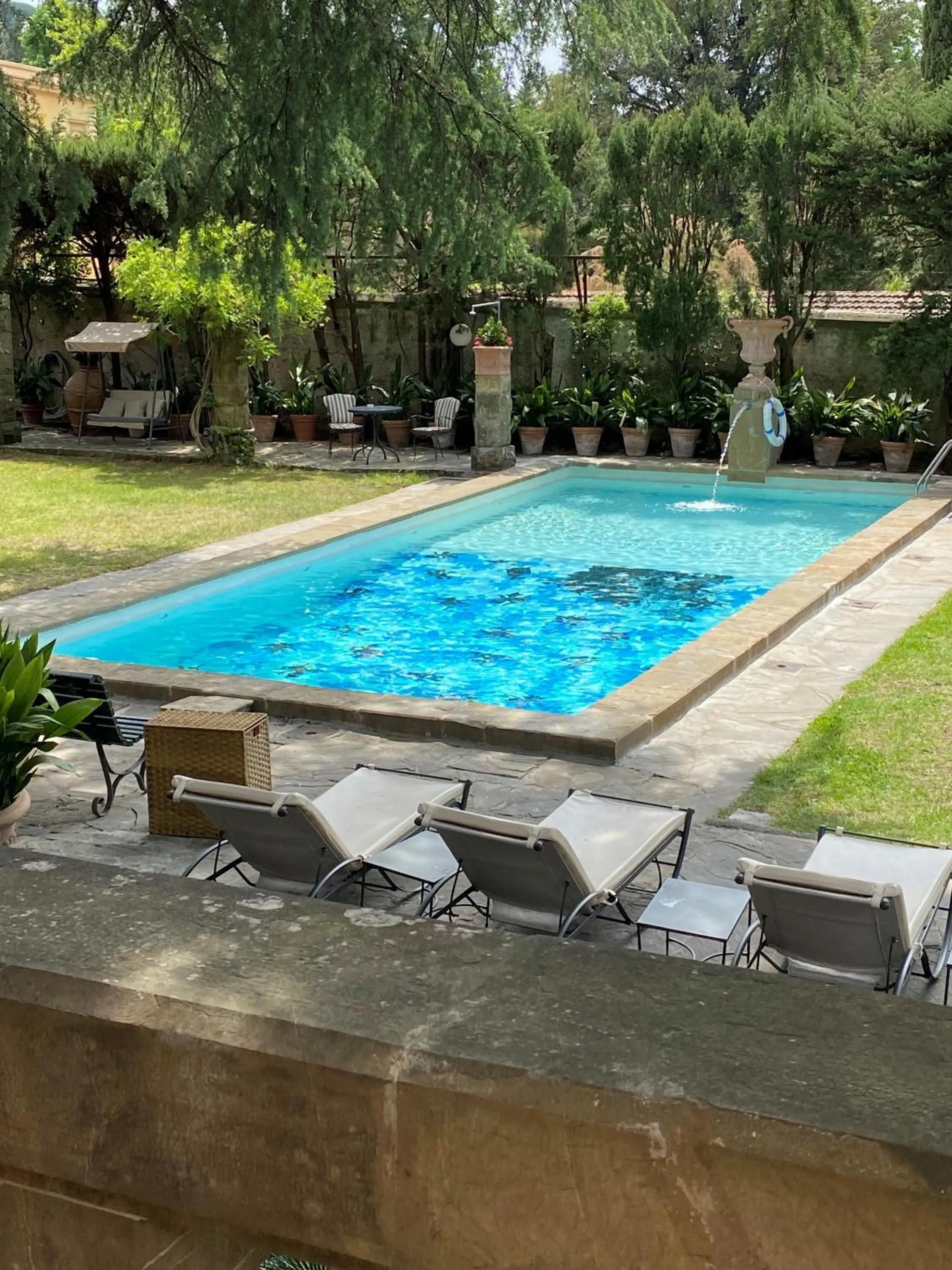 Swimming pool in Park Palace Hotel