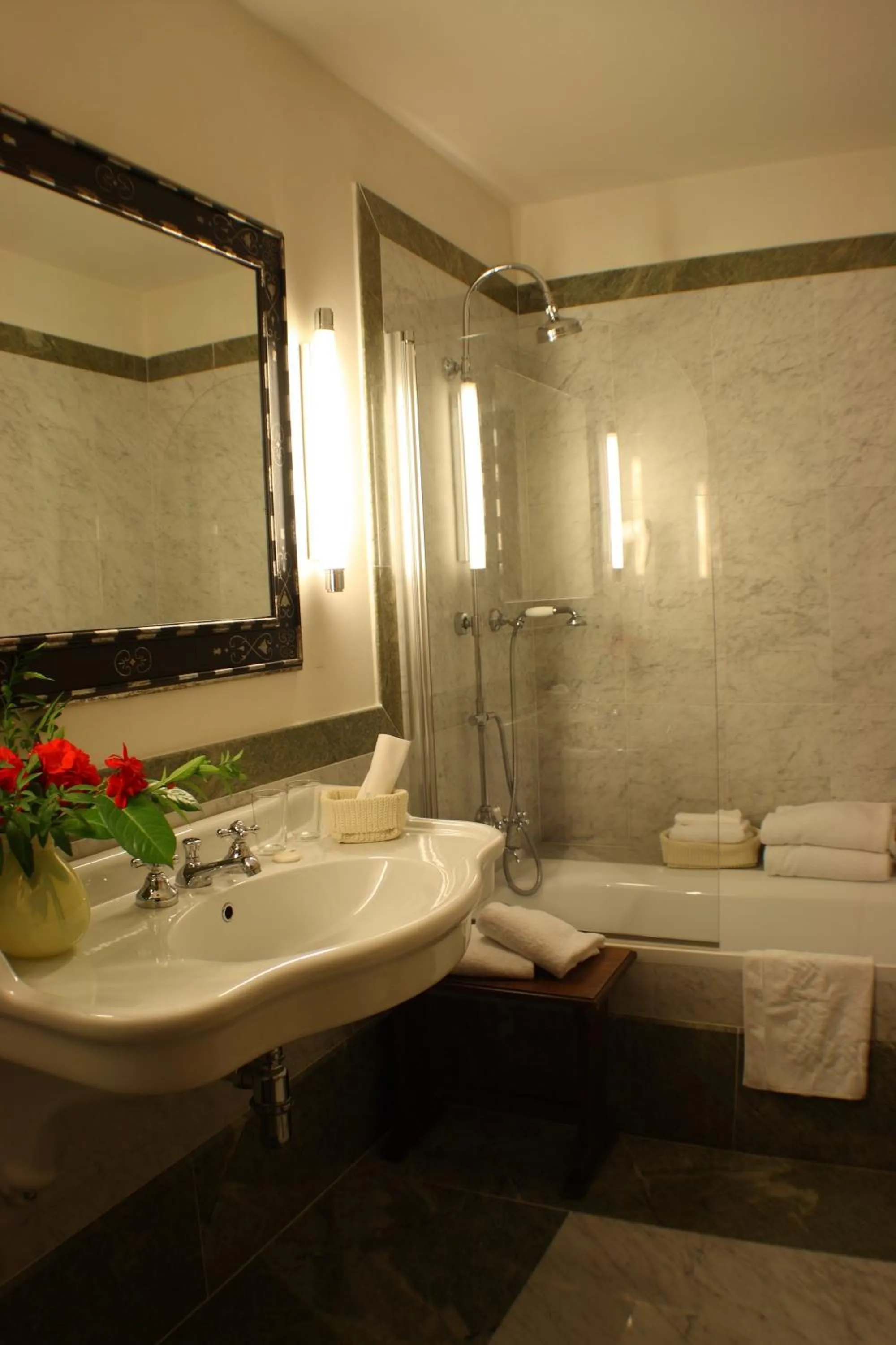 Bathroom in Park Palace Hotel