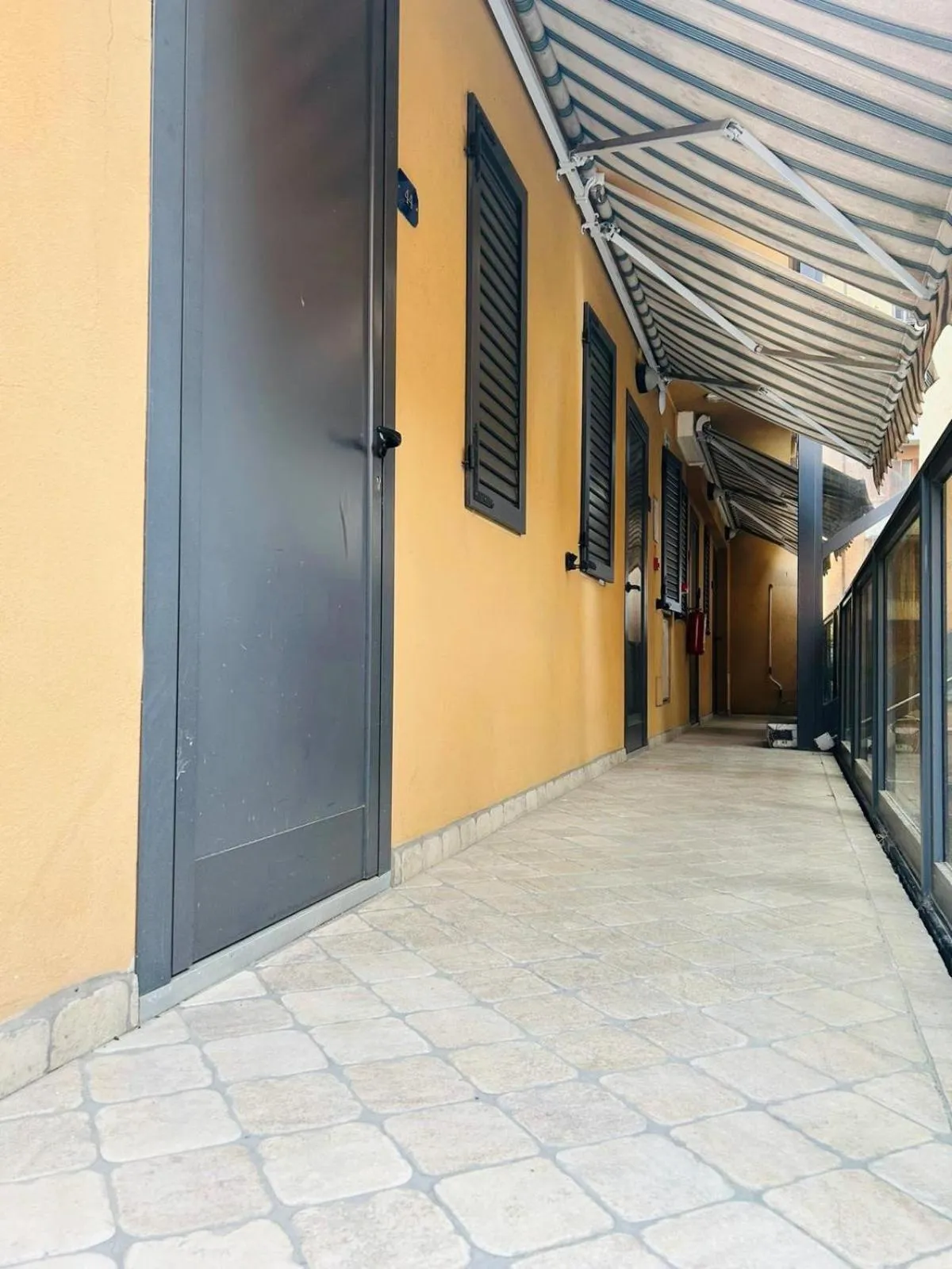 Inner courtyard view in Hotel Giardinetto Al Sant'Orsola