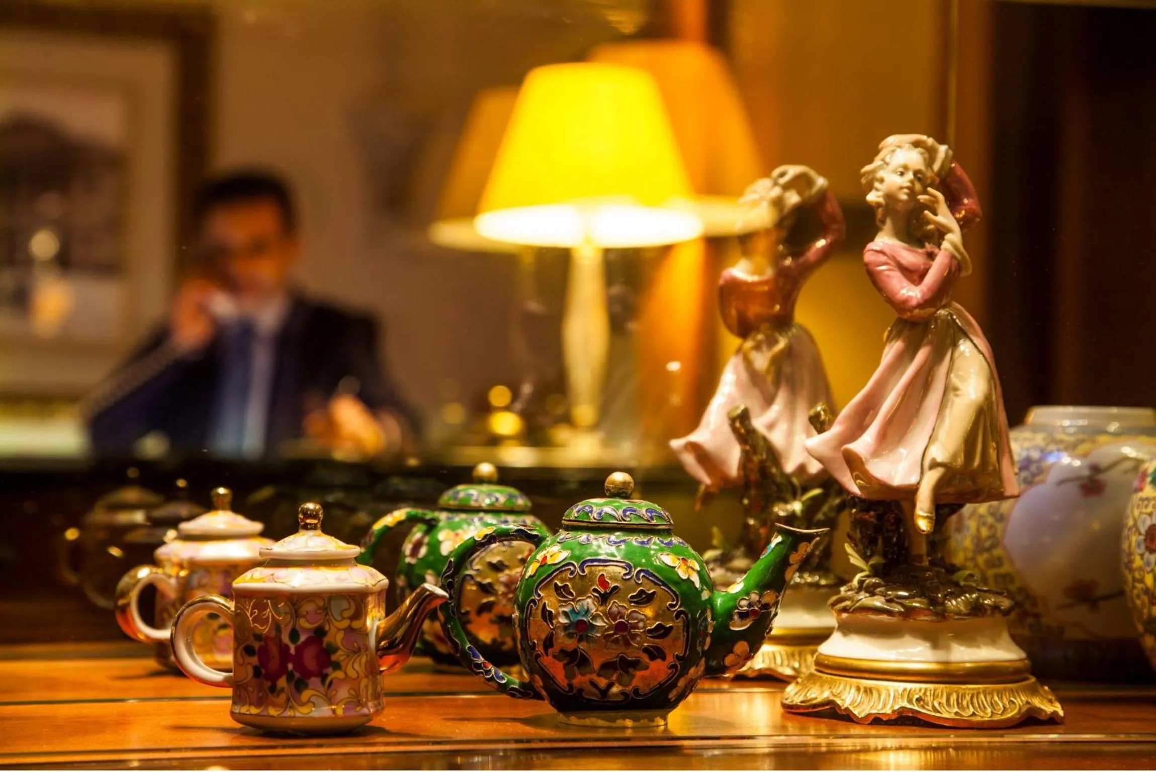 Lobby or reception in Hotel Piemonte