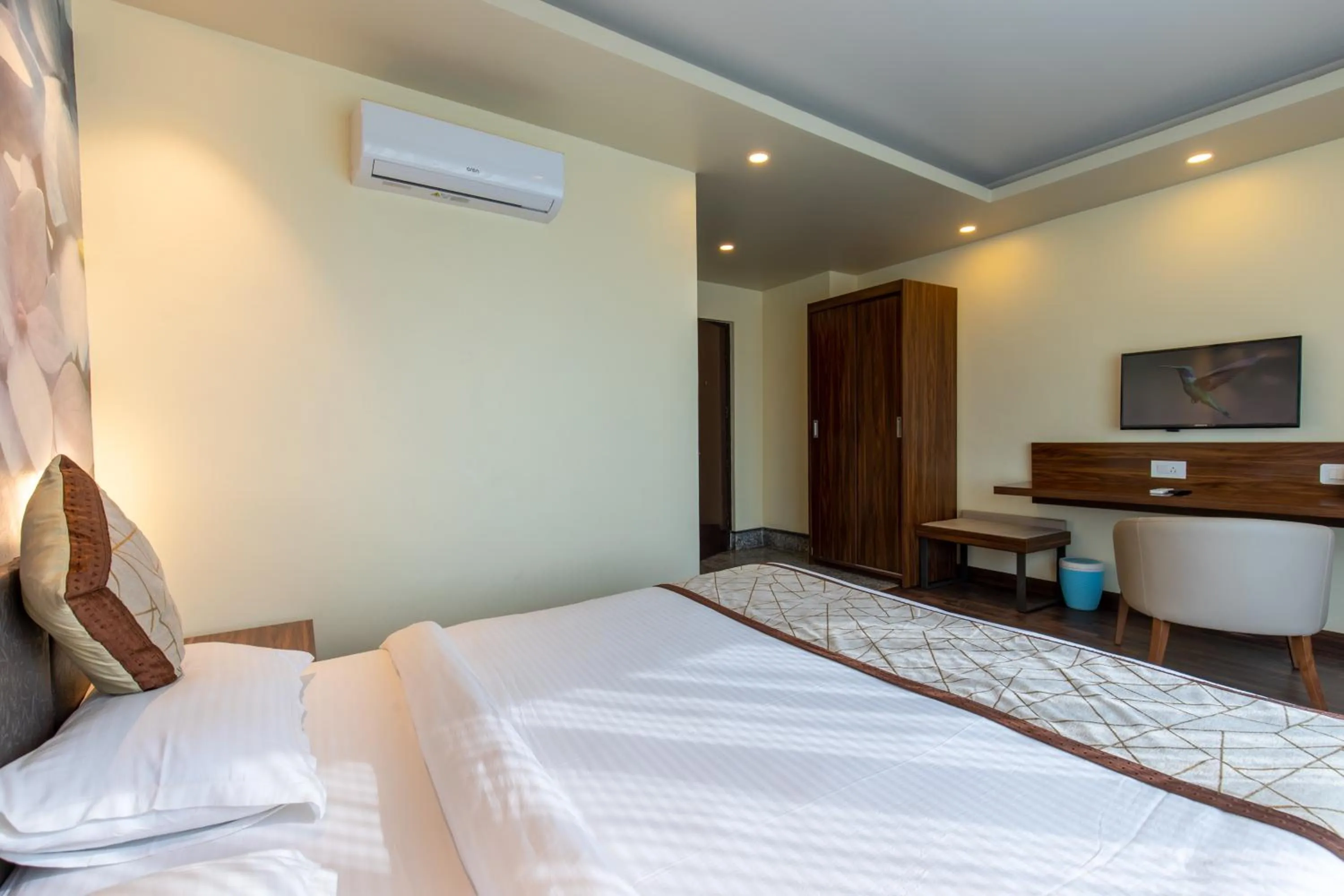 Bed in Gorakha Hotel