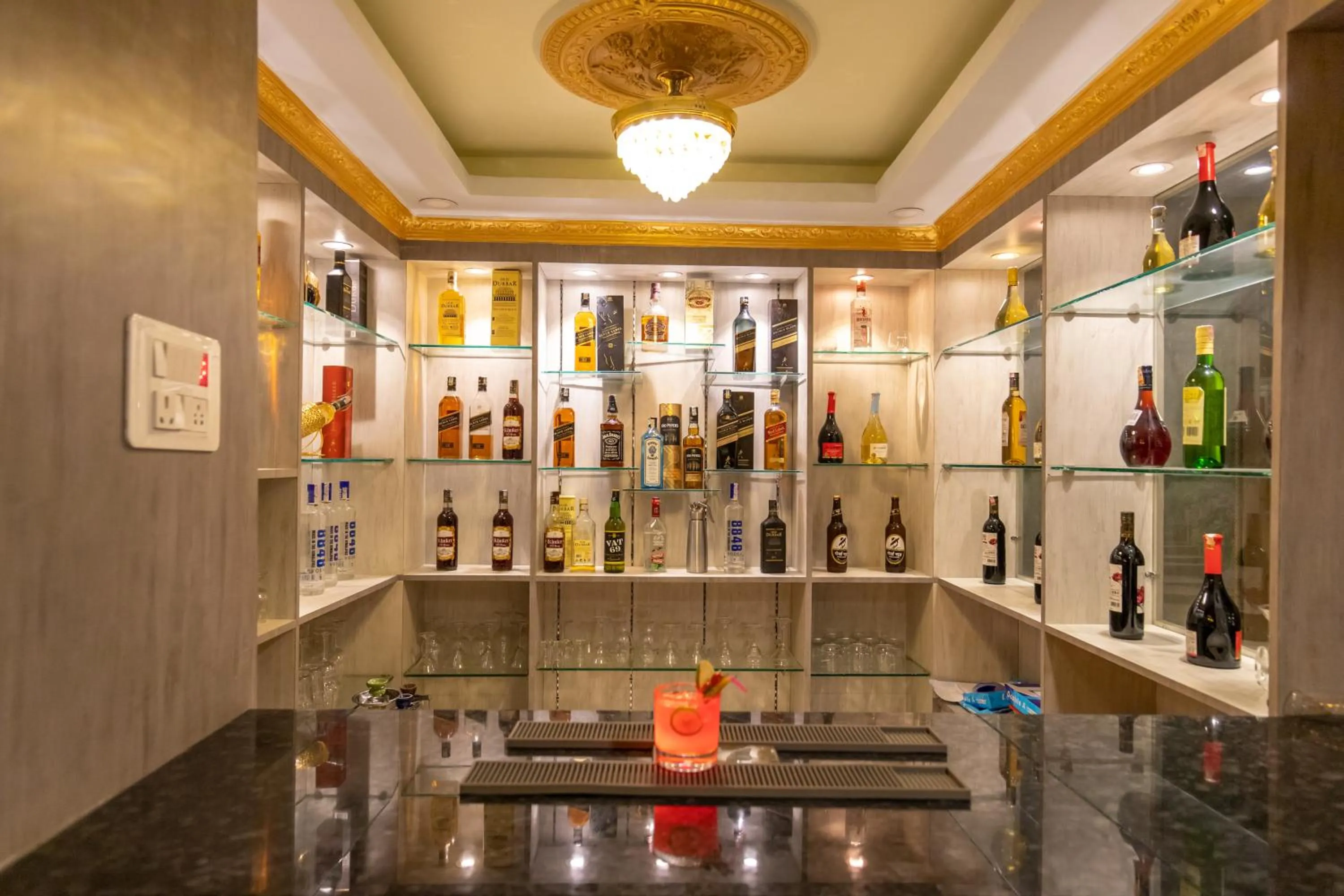 Lounge or bar in Gorakha Hotel