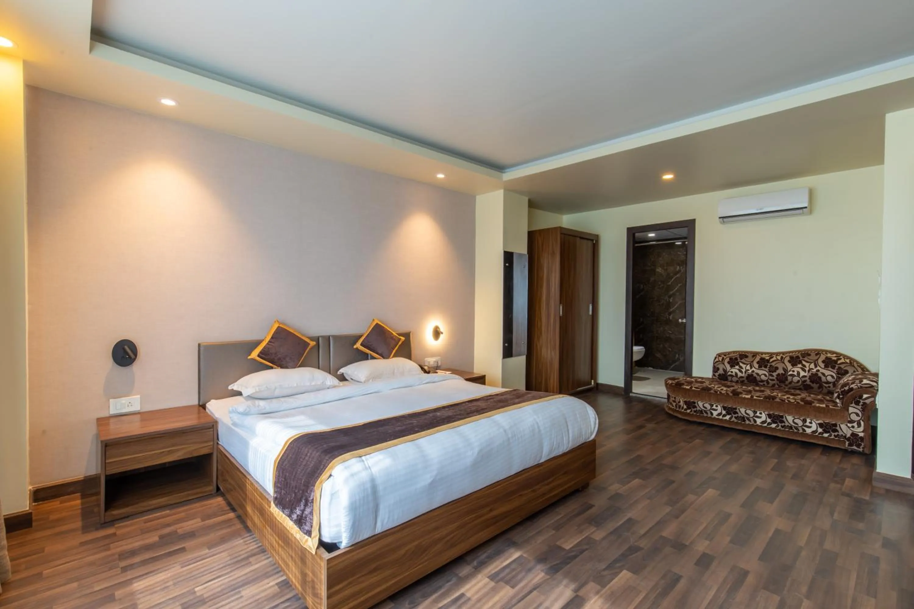 Photo of the whole room, Bed in Gorakha Hotel