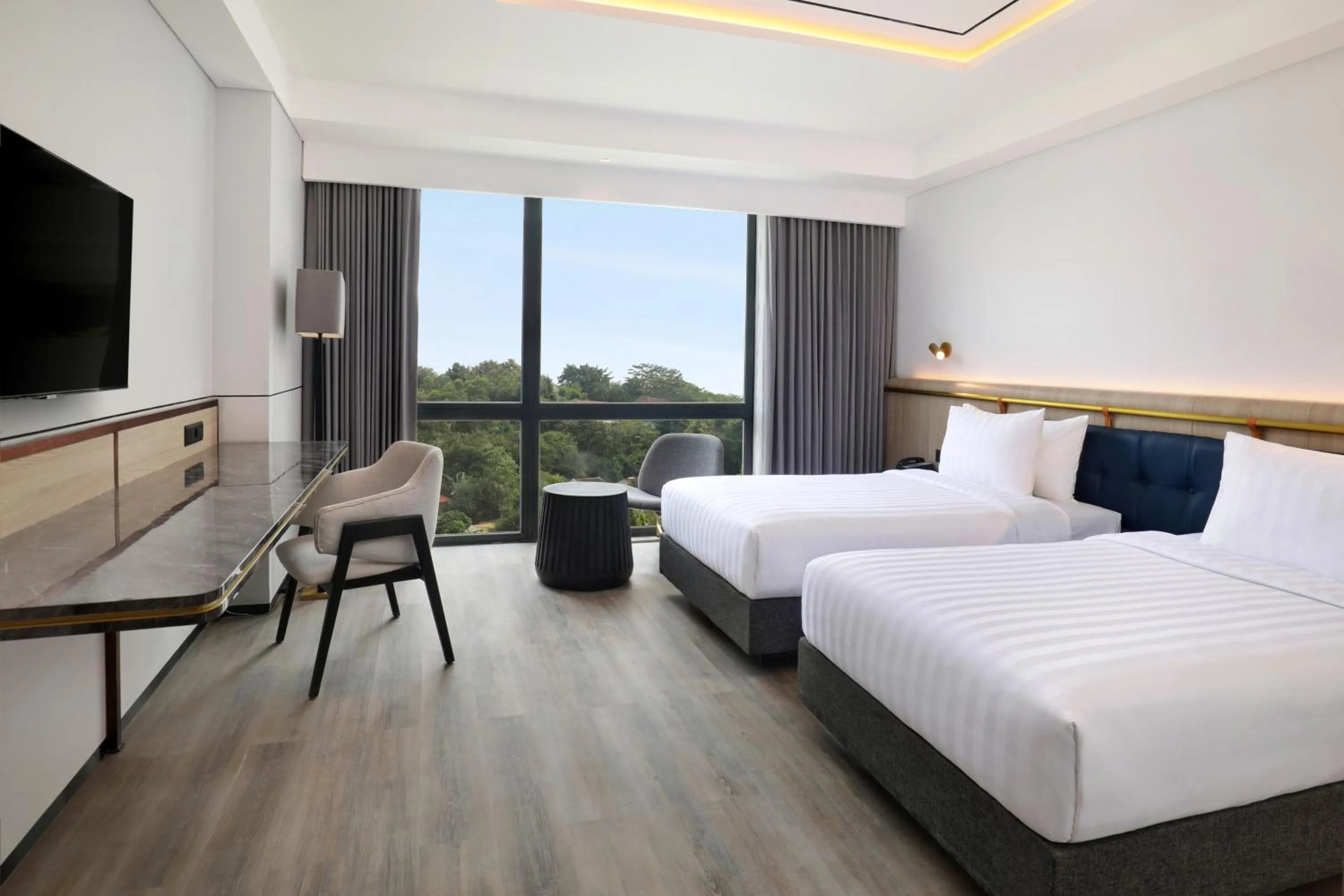 Bedroom, Bed in Hotel Aruss Semarang