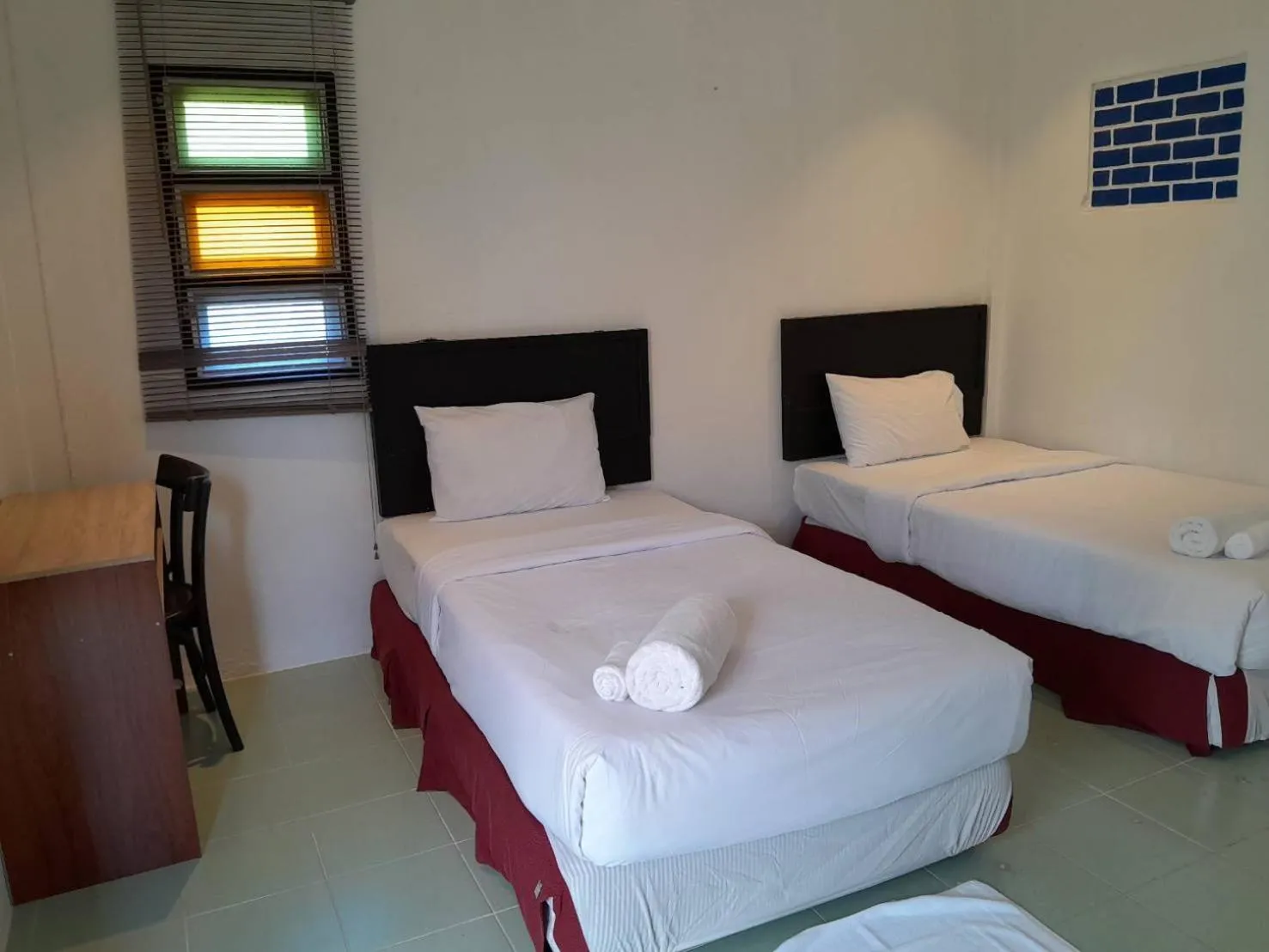 Bed in Khaolak Banana Bungalow