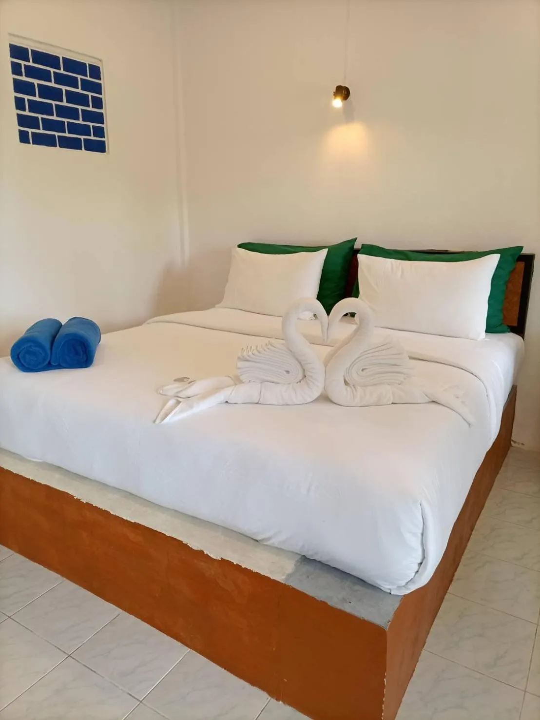 Bed in Khaolak Banana Bungalow