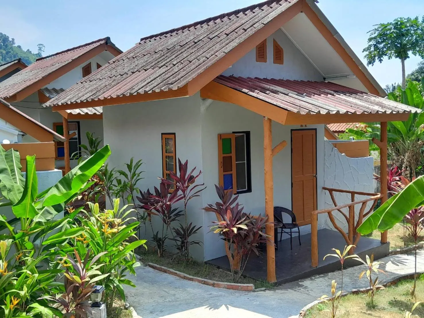 Balcony/Terrace in Khaolak Banana Bungalow