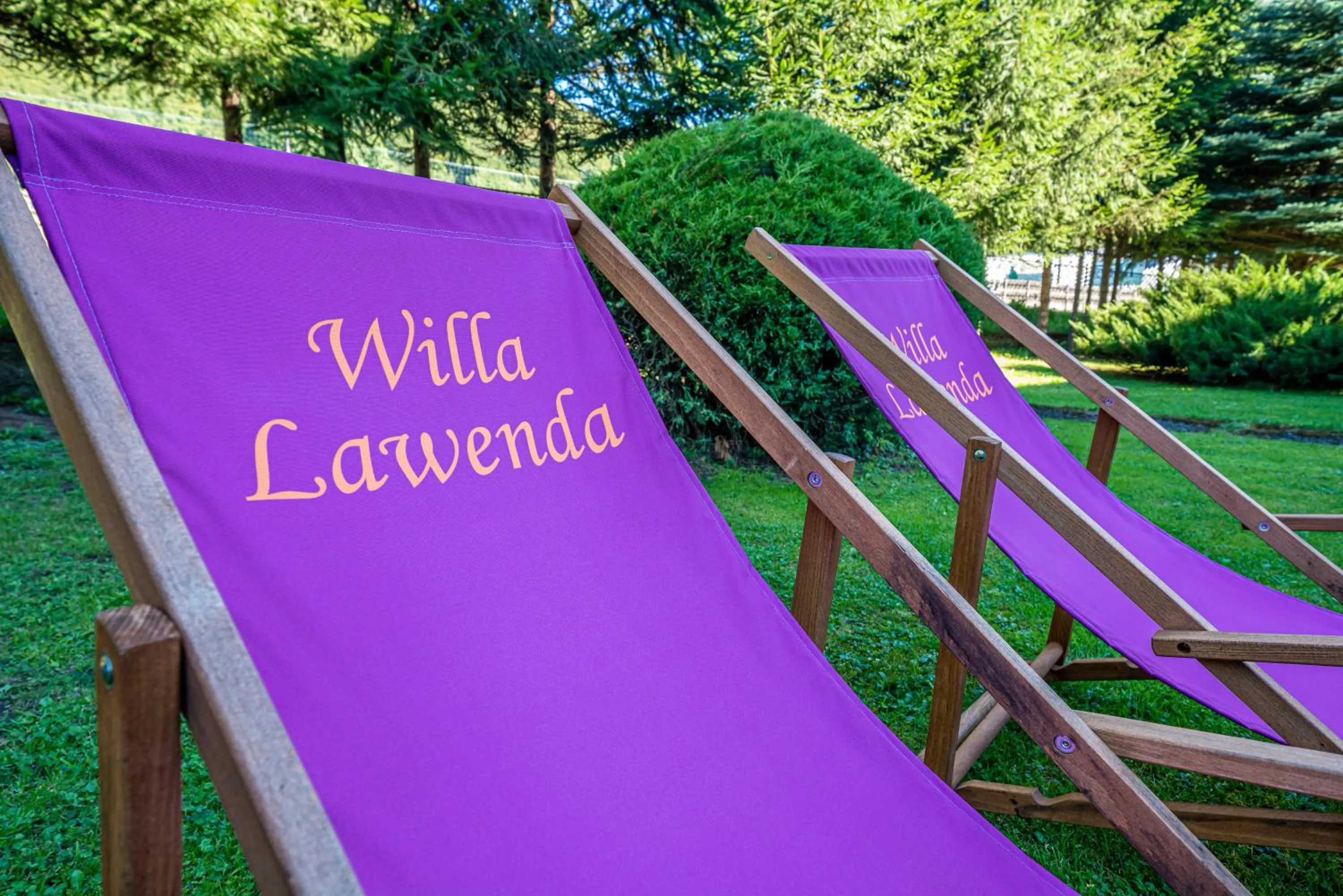 Garden in Pokój Superior 1 - Willa Lawenda