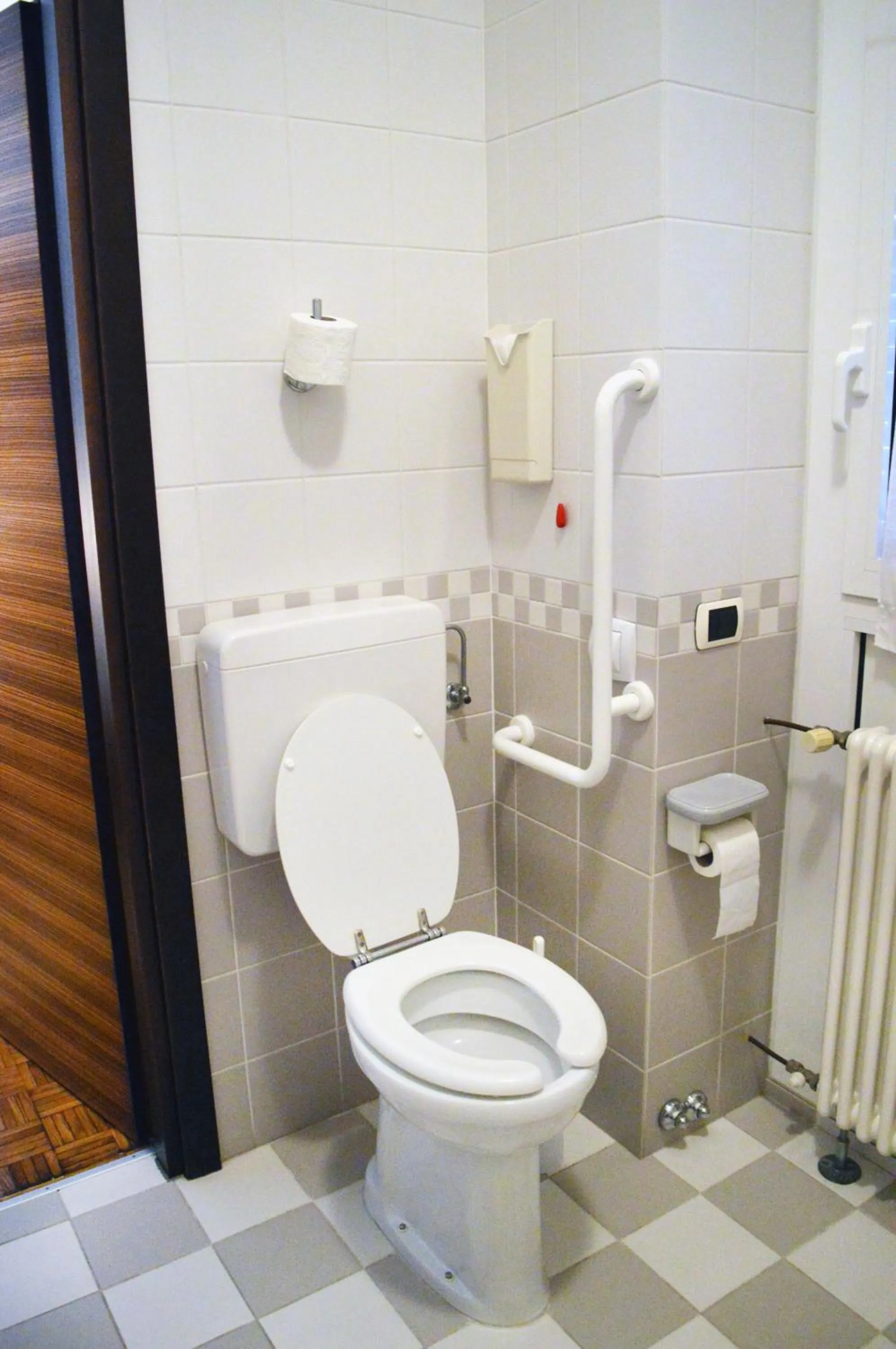 Facility for disabled guests in Park Hotel Meublé