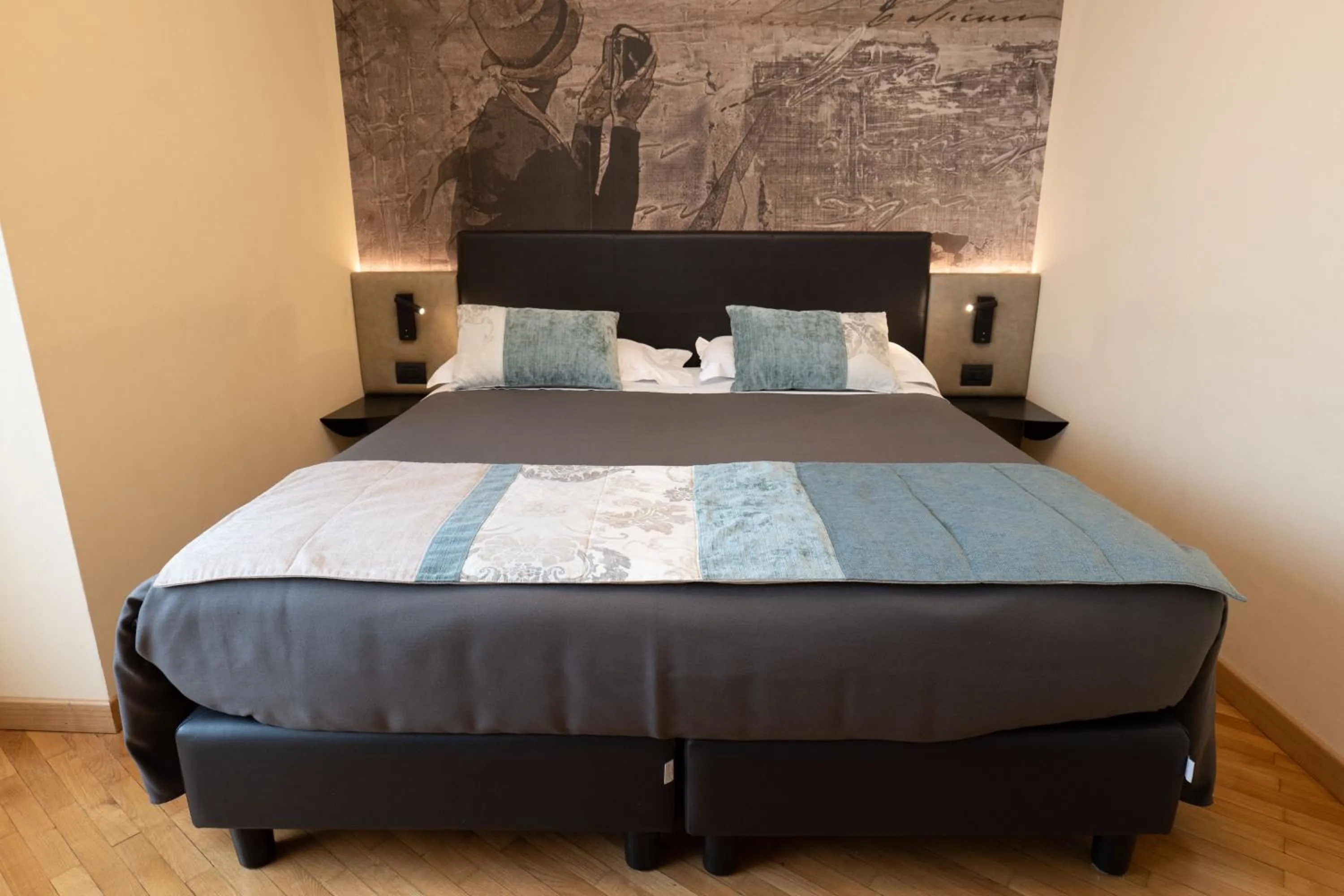 Bed in Park Hotel Meublé