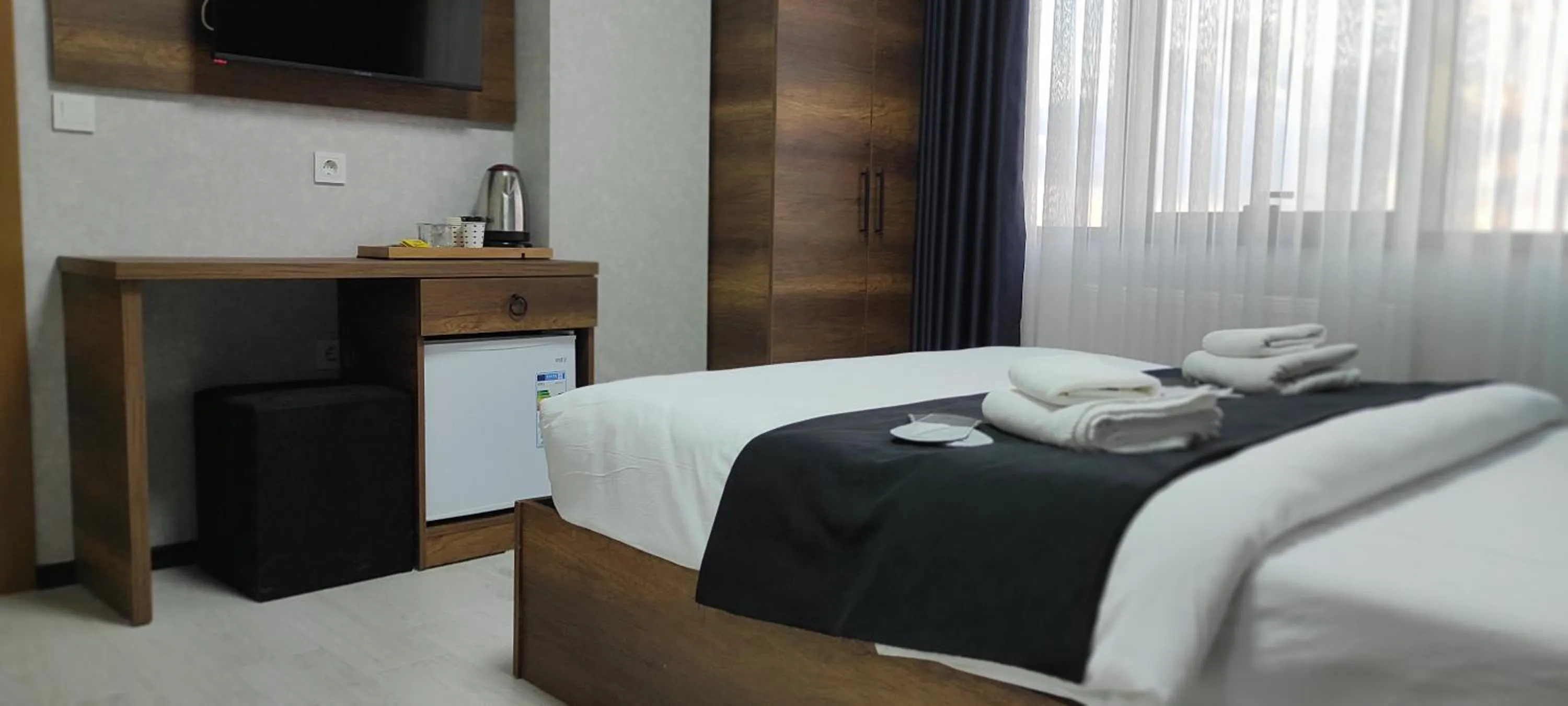 Bed in Acar Airport Hotel Plus