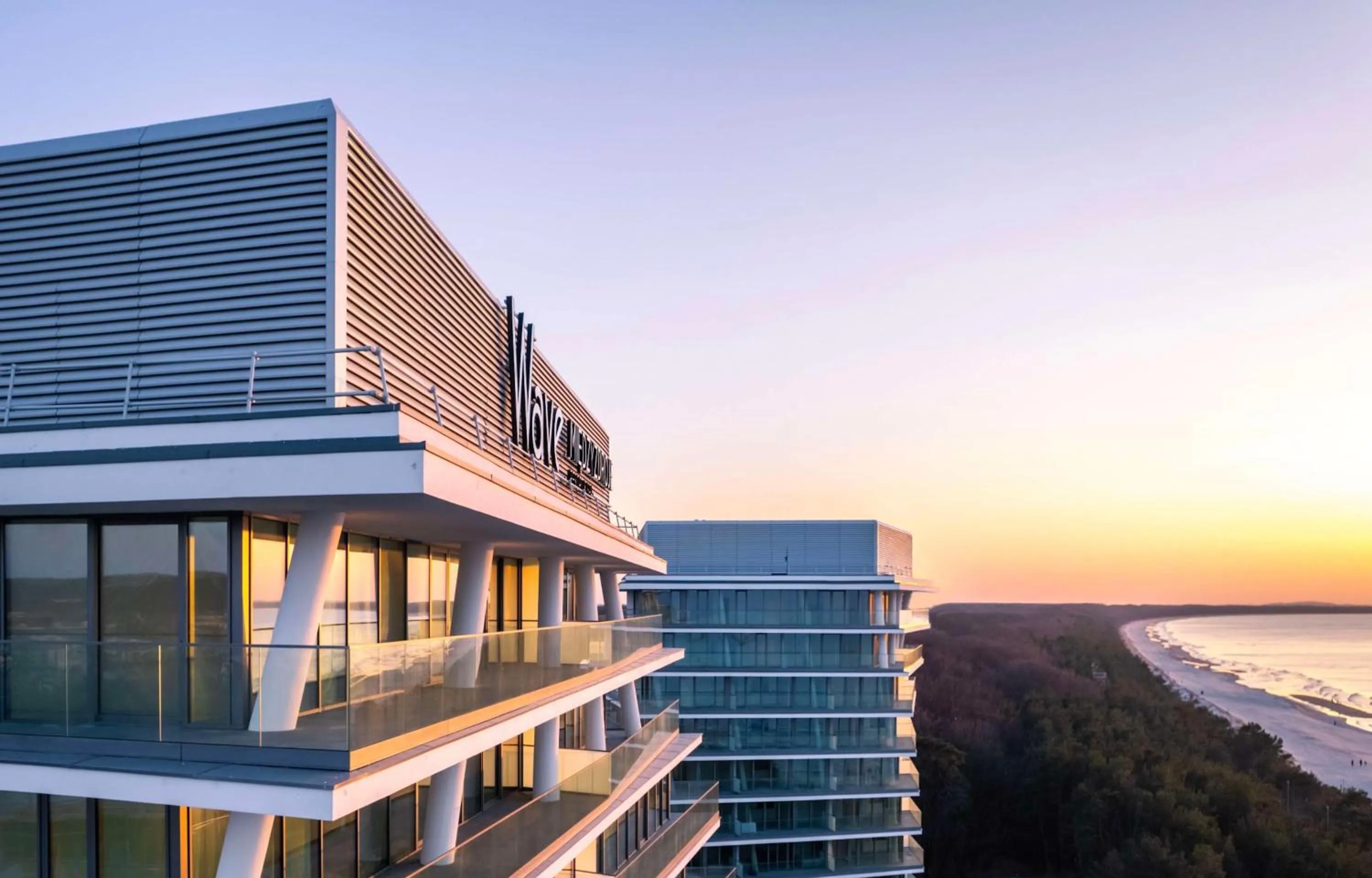 Property building in Wave Międzyzdroje Resort & SPA