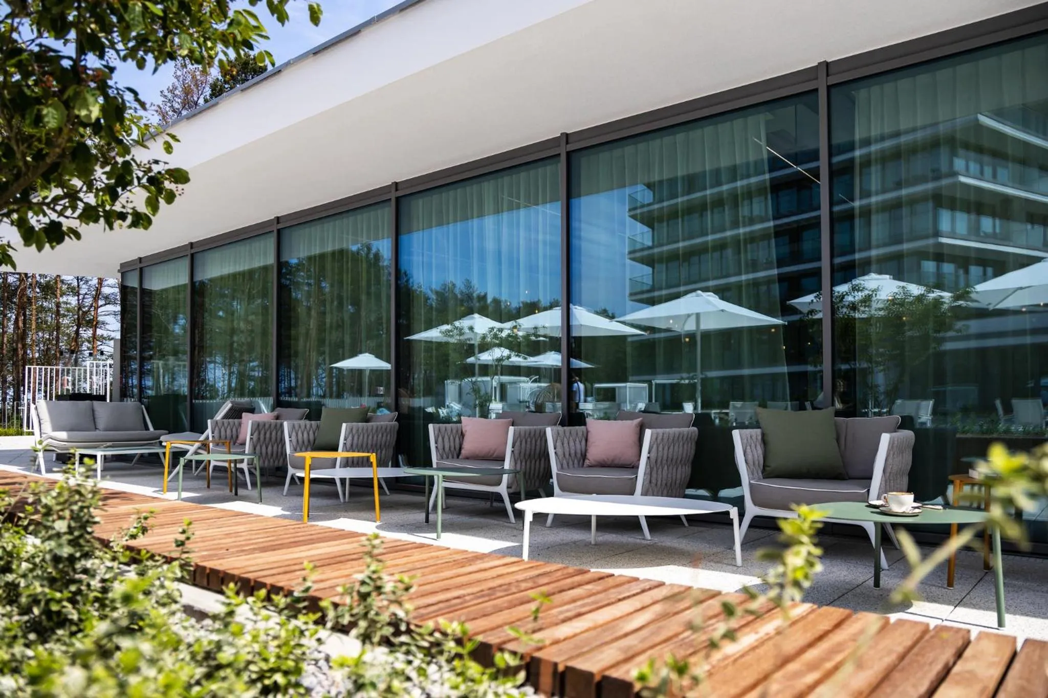 Patio in Wave Międzyzdroje Resort & SPA