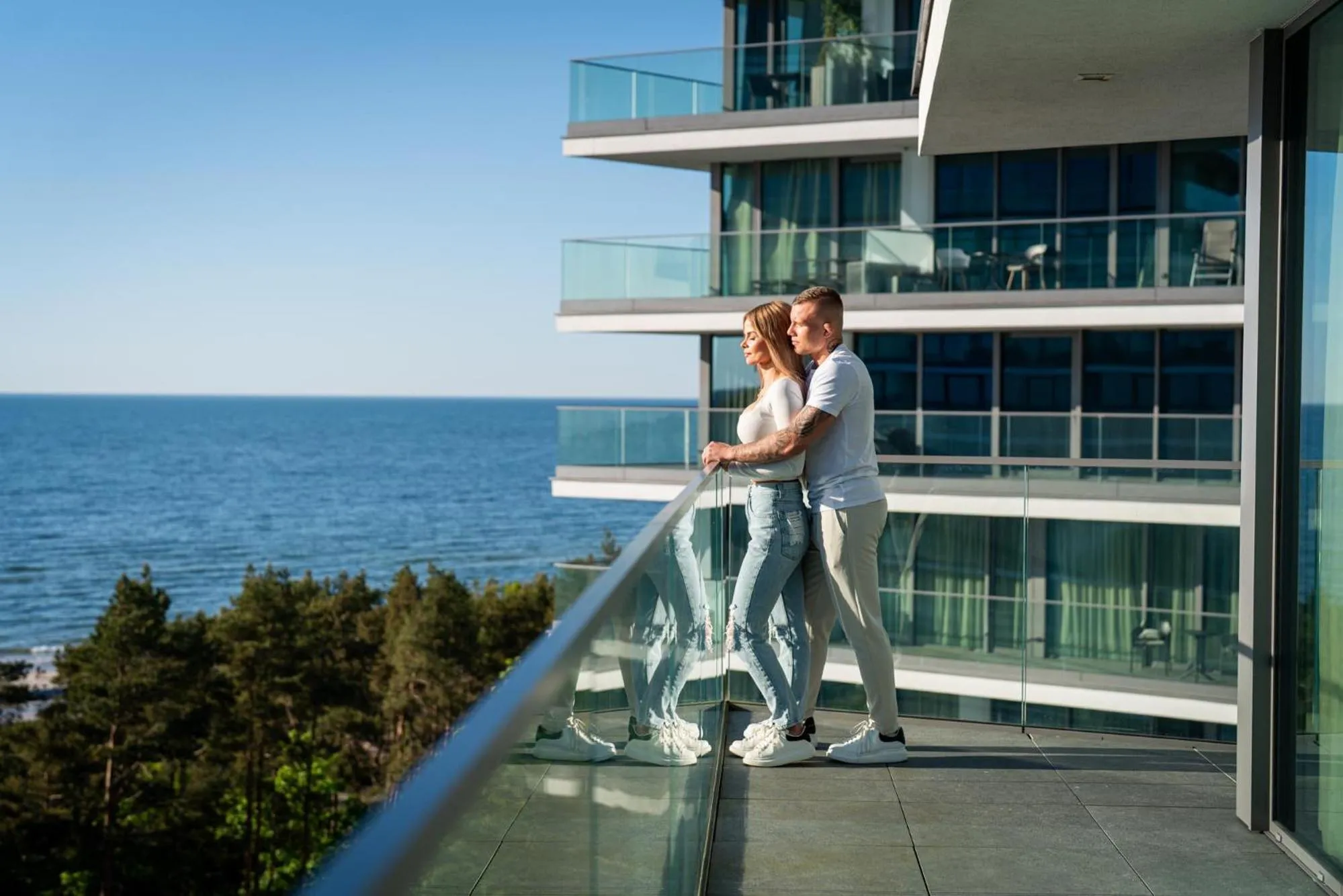Balcony/Terrace in Wave Międzyzdroje Resort & SPA