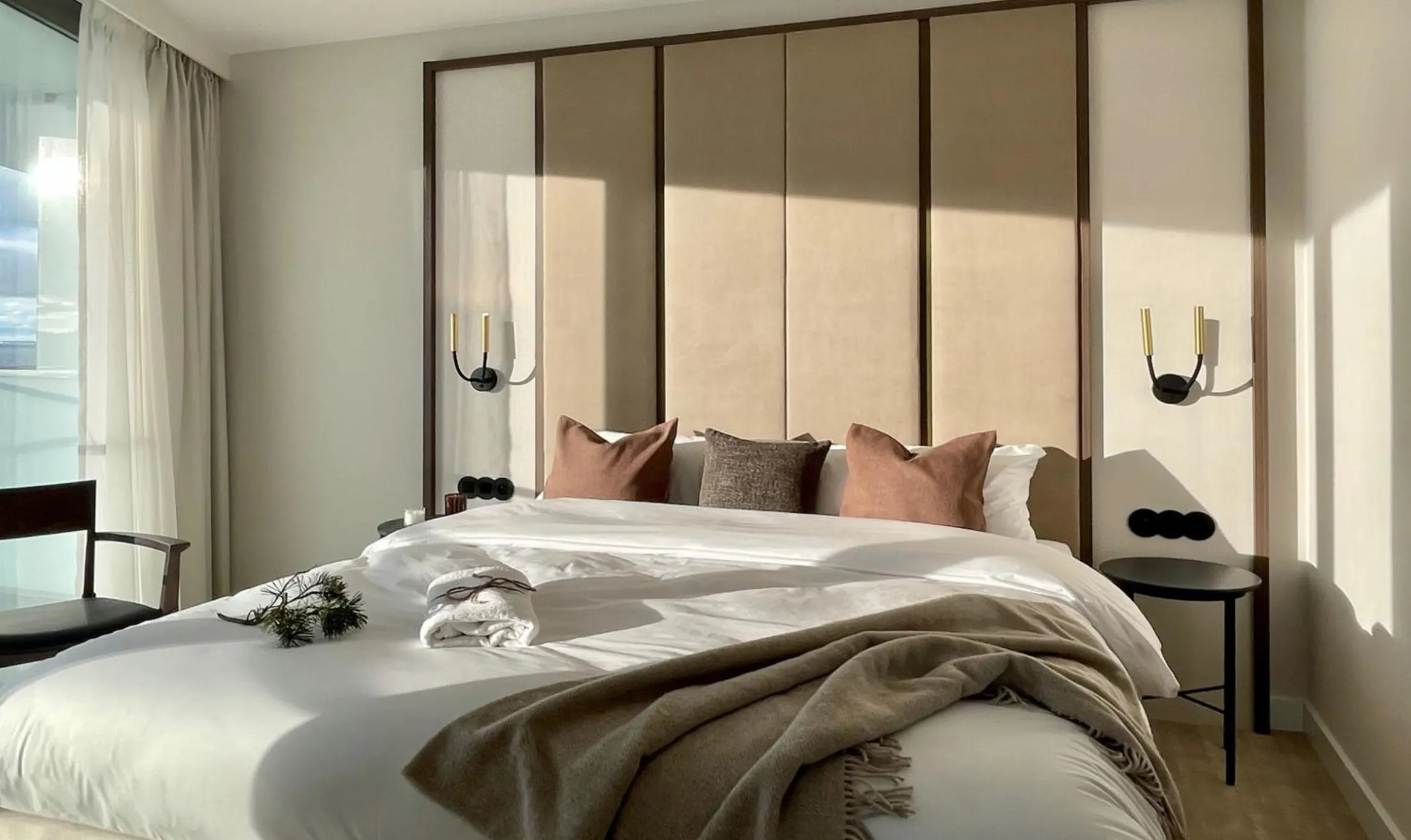 Bed in Wave Międzyzdroje Resort & SPA