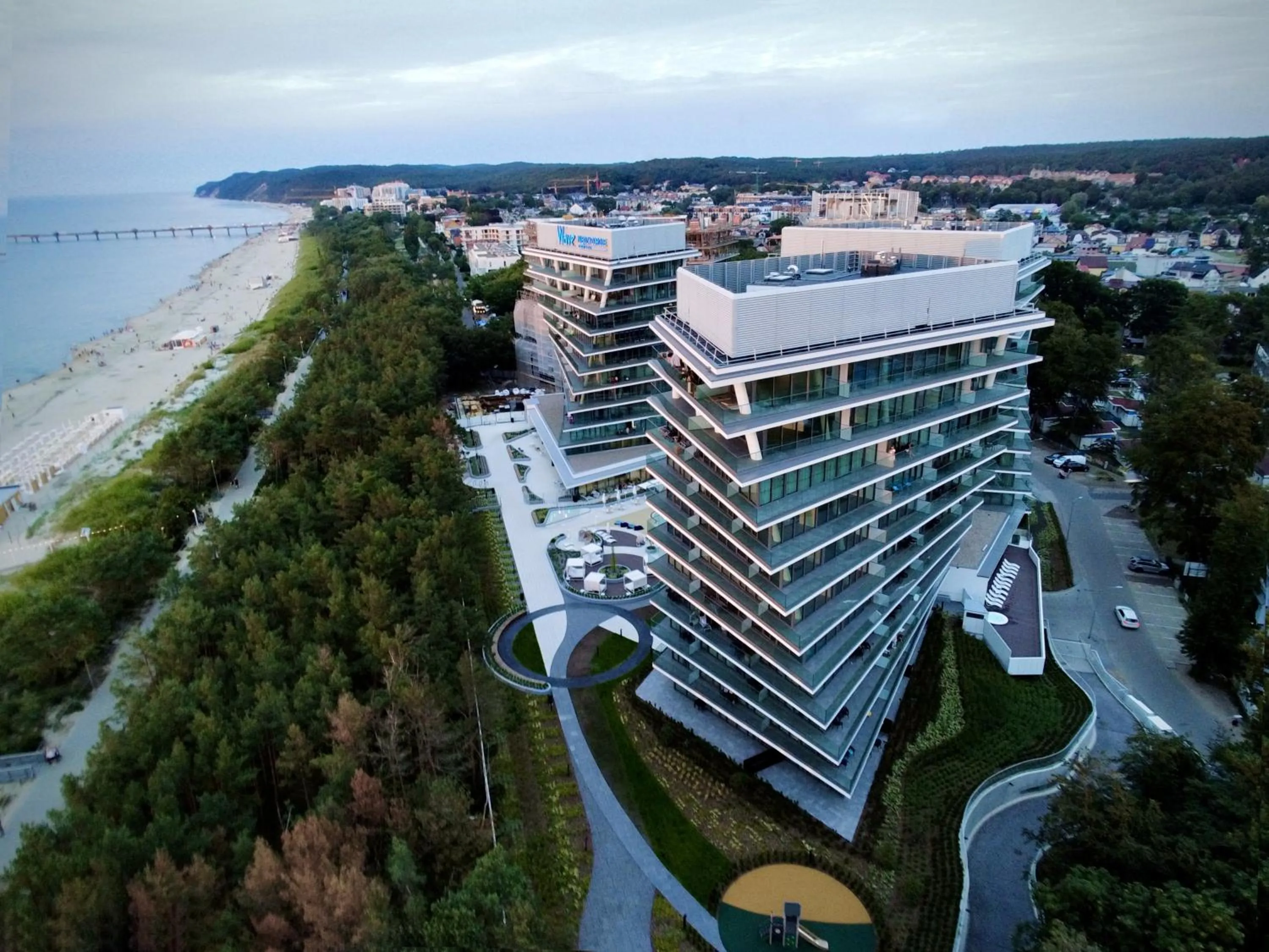 Property building in Wave Międzyzdroje Resort & SPA
