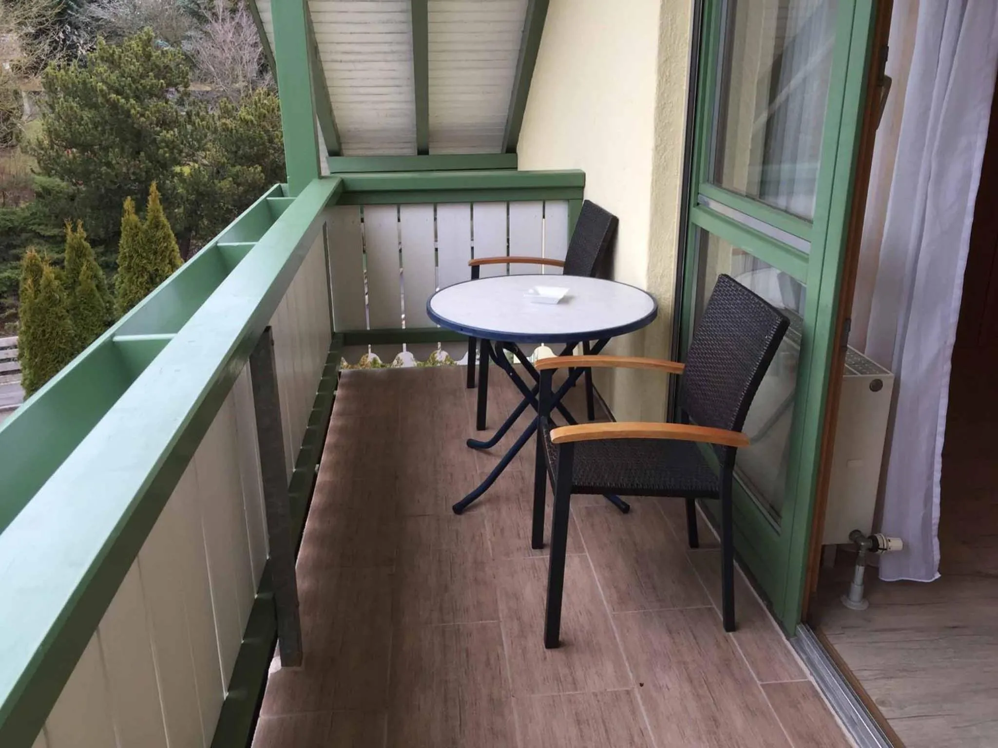Balcony/Terrace in Appartements Gillmeier Herta