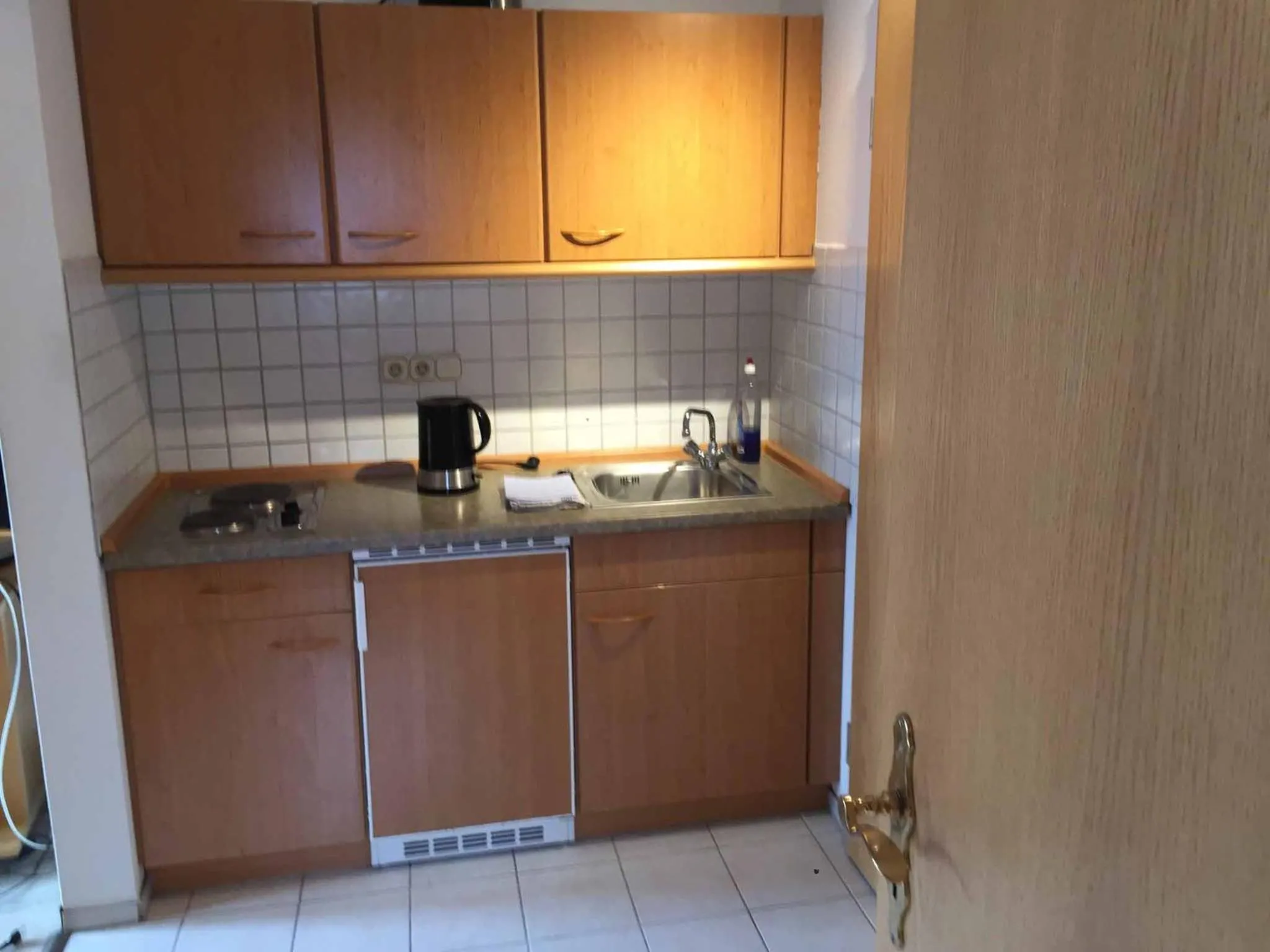 Kitchen or kitchenette in Appartements Gillmeier Herta
