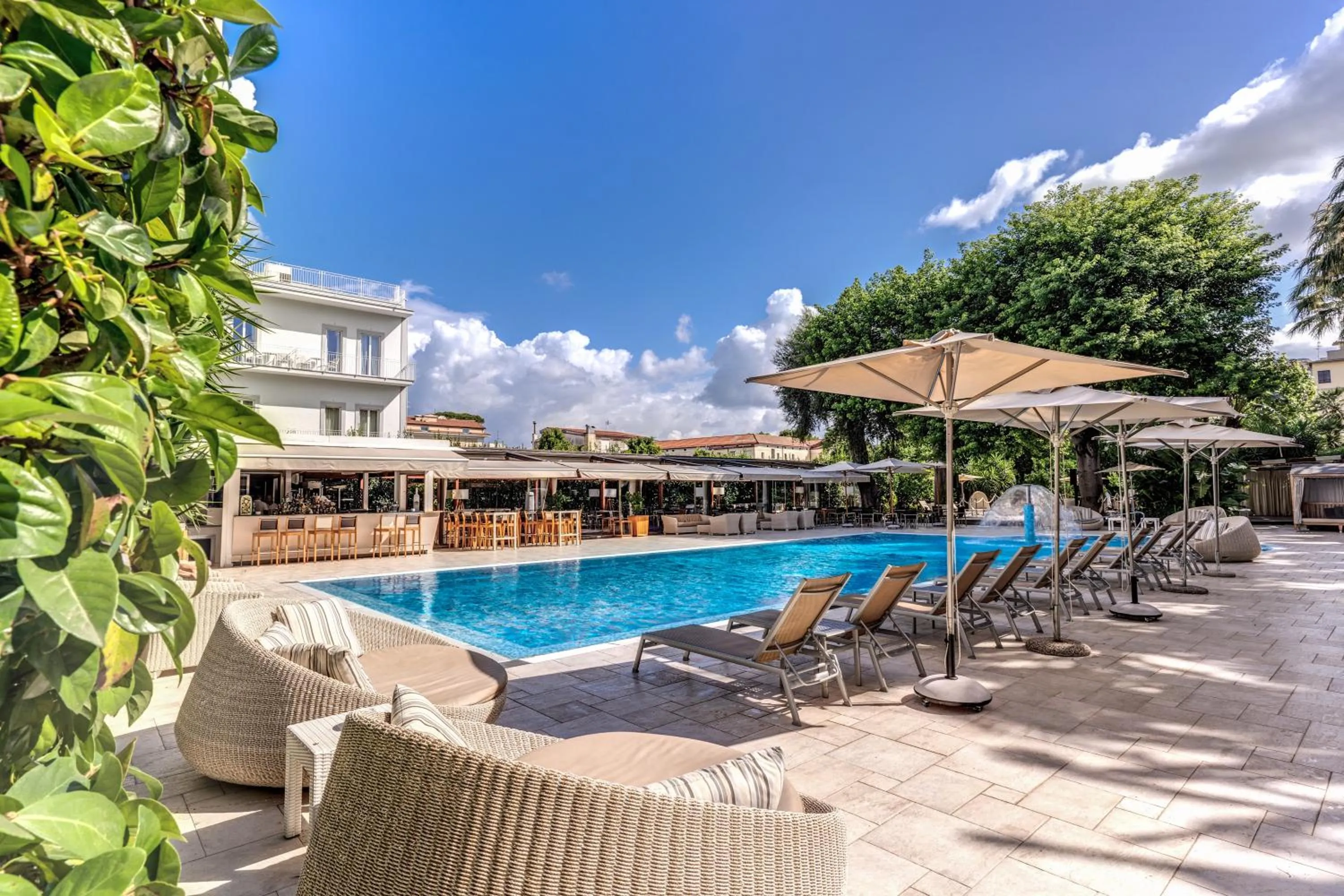 Swimming pool in Hotel Mediterraneo