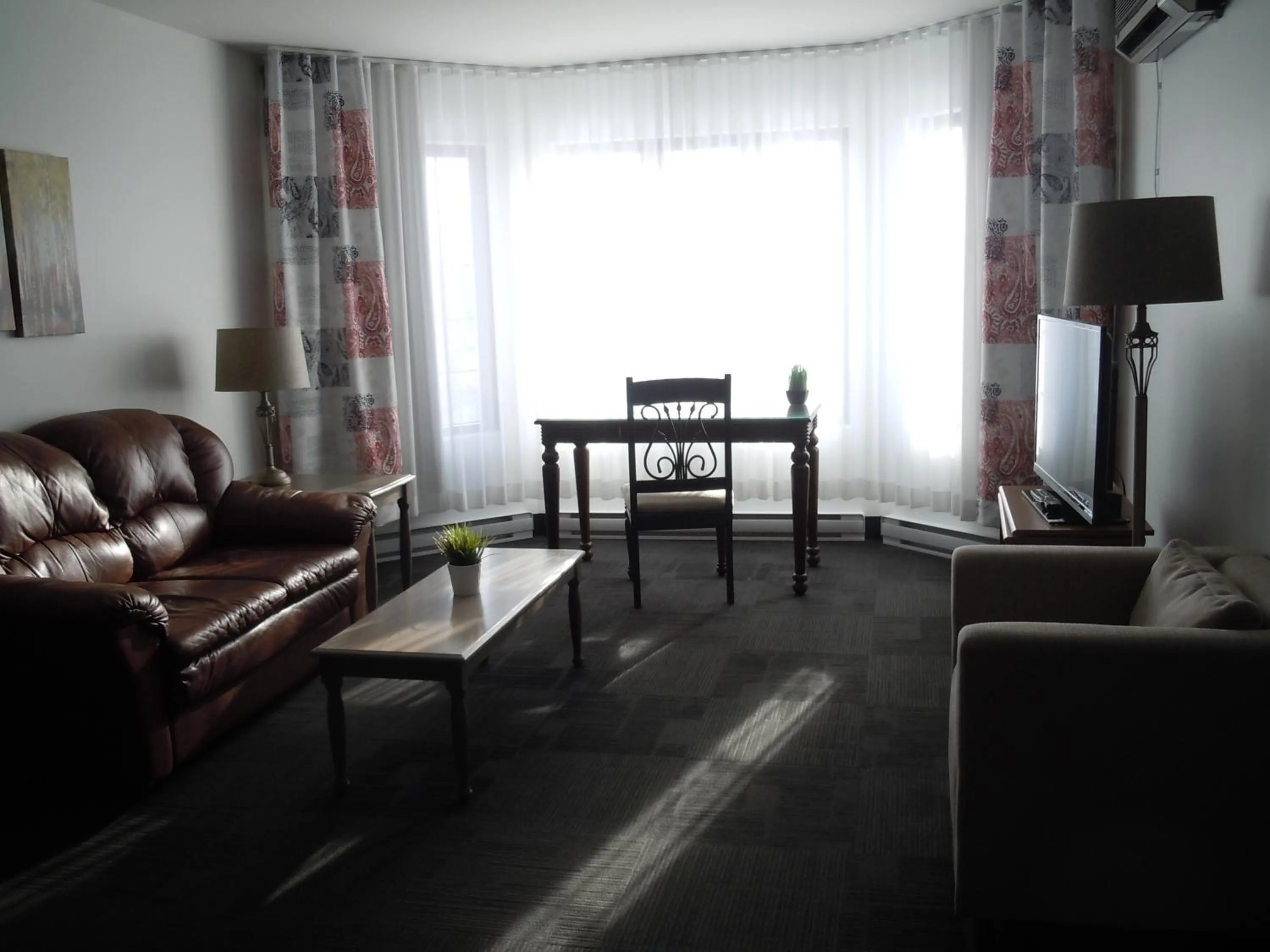 Living room in L'Auberge Du Lac St-Pierre