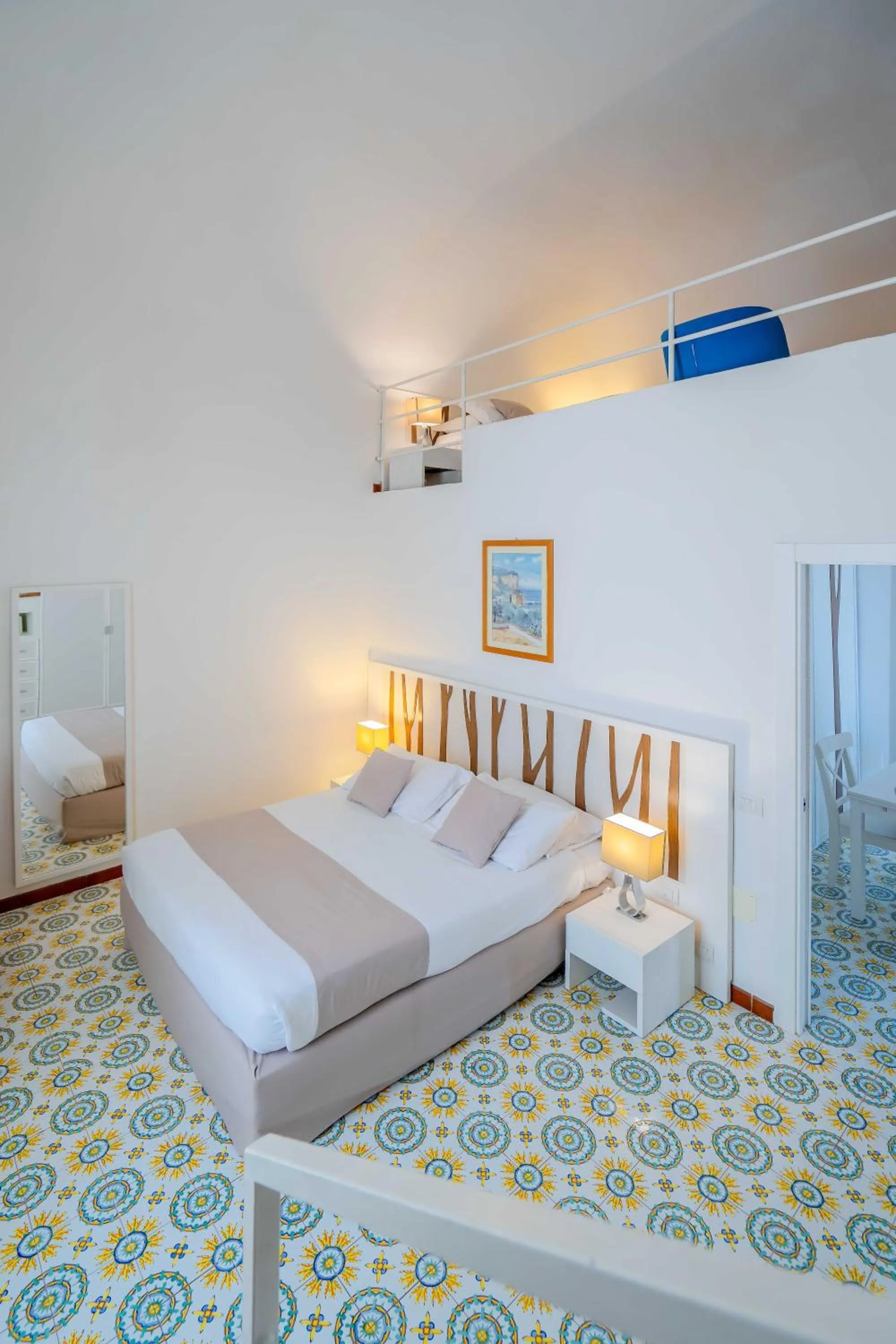 Bed in Hotel Le Axidie