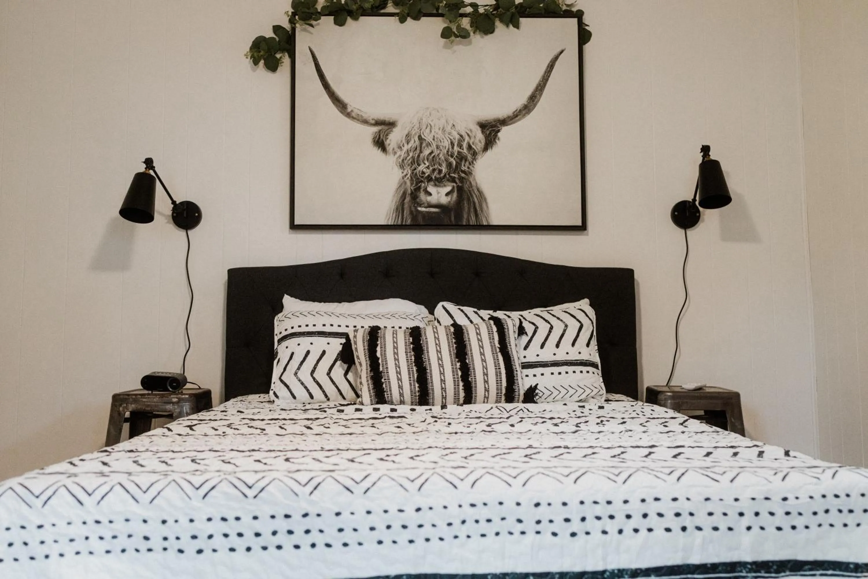 Bed in Spearfish Cottages