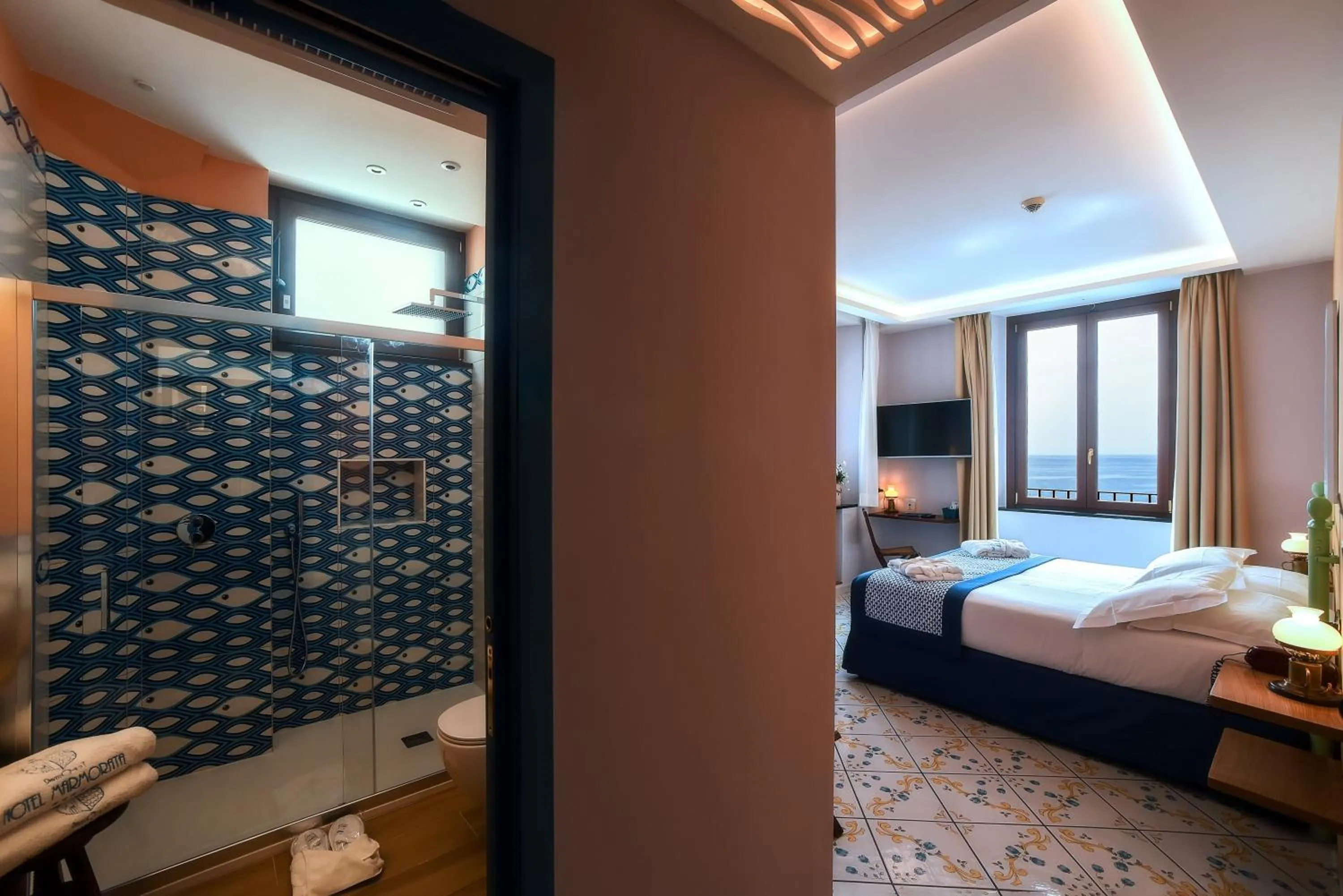Photo of the whole room, Bed in Ravello Art Hotel Marmorata