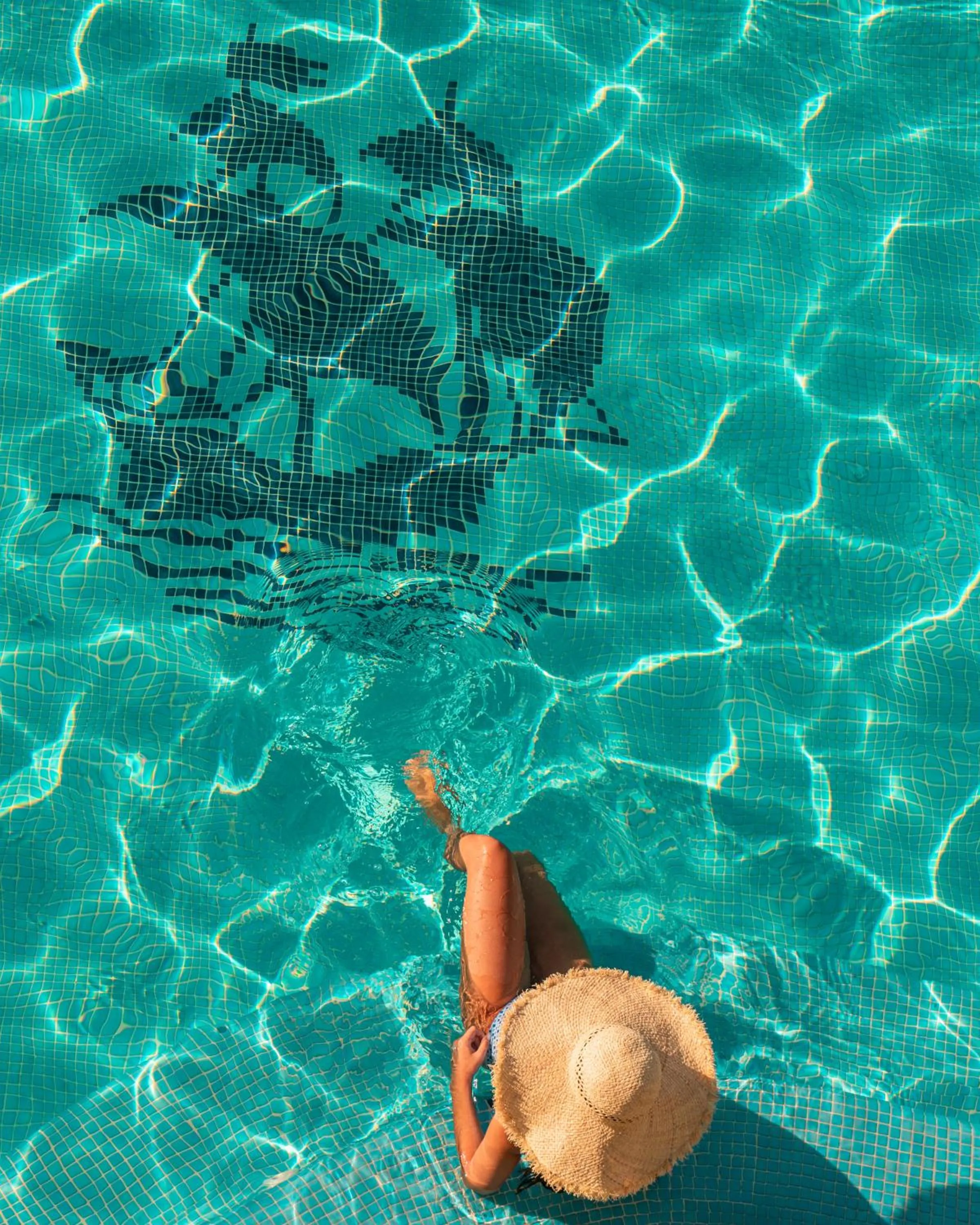 Swimming pool in Ravello Art Hotel Marmorata