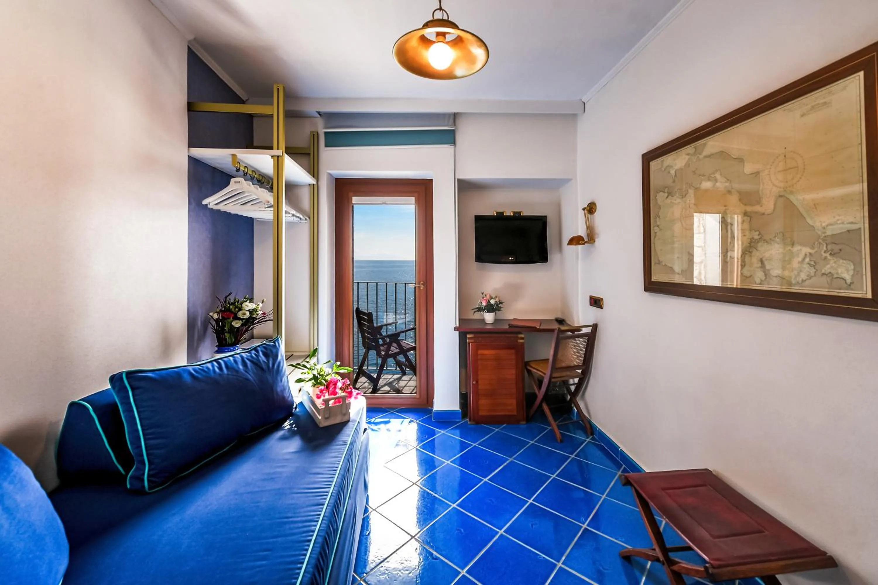 Bedroom in Ravello Art Hotel Marmorata