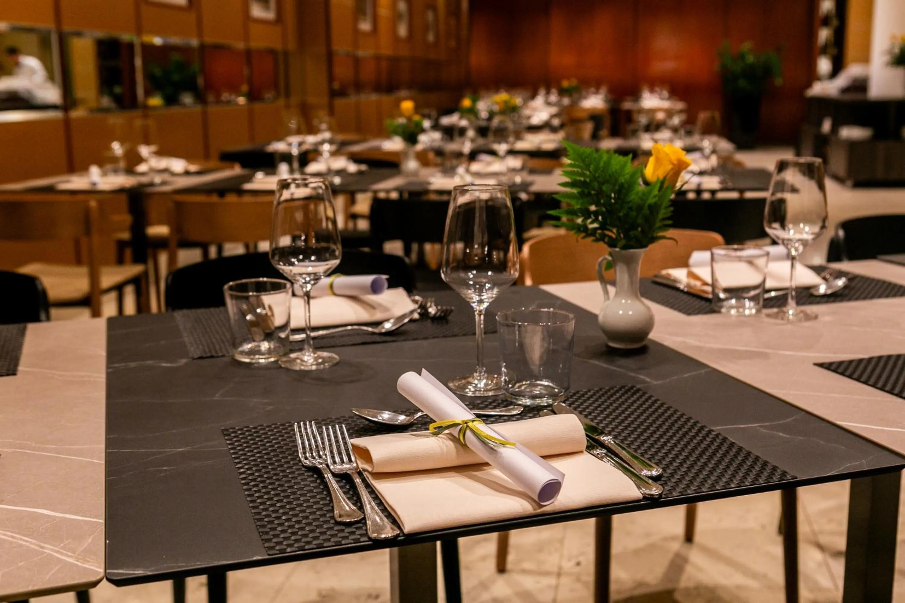 Restaurant/places to eat in Hotel Cappello D'Oro, BW Signature Collection