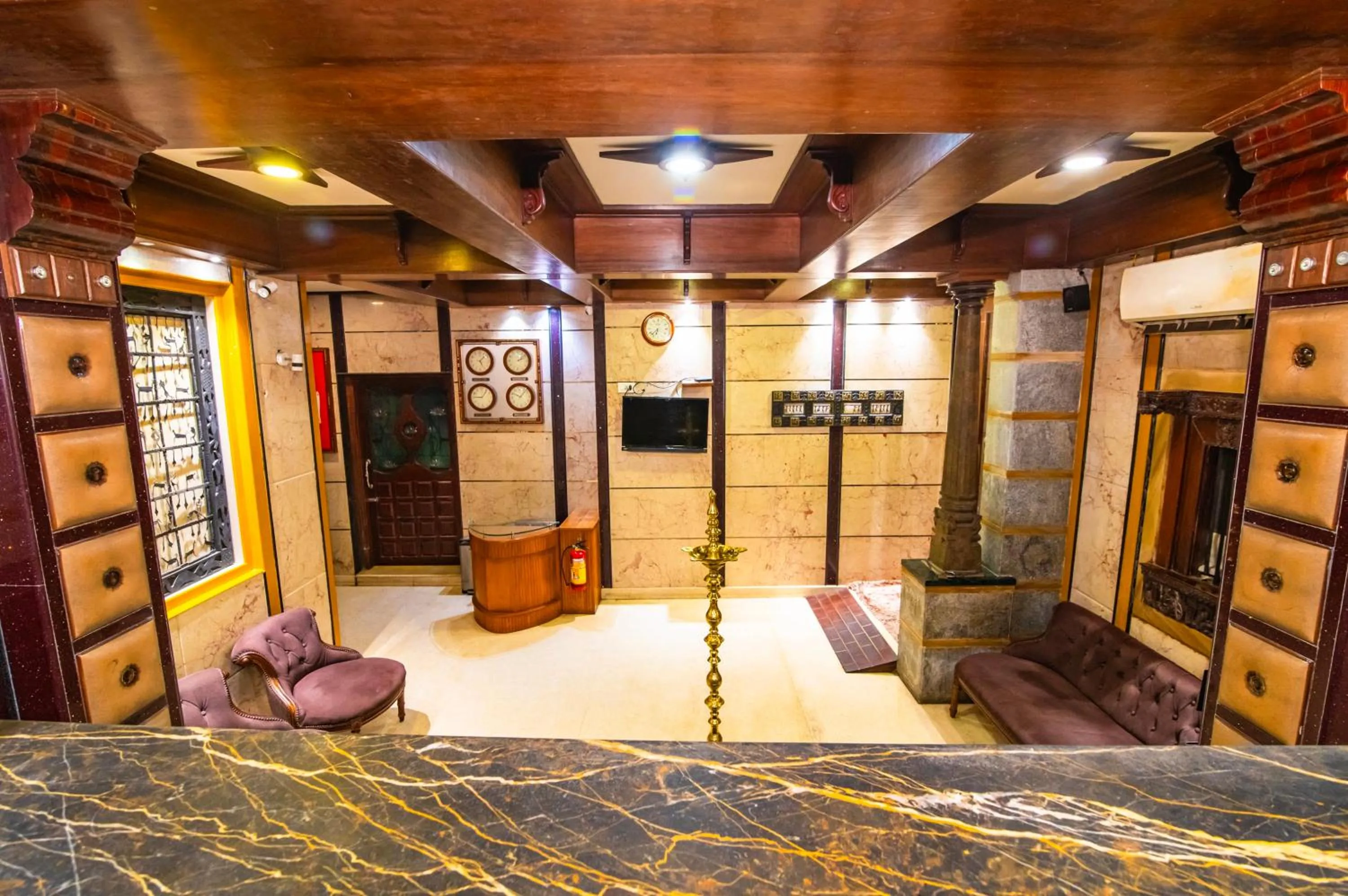 Lobby or reception in Hotel Mart View